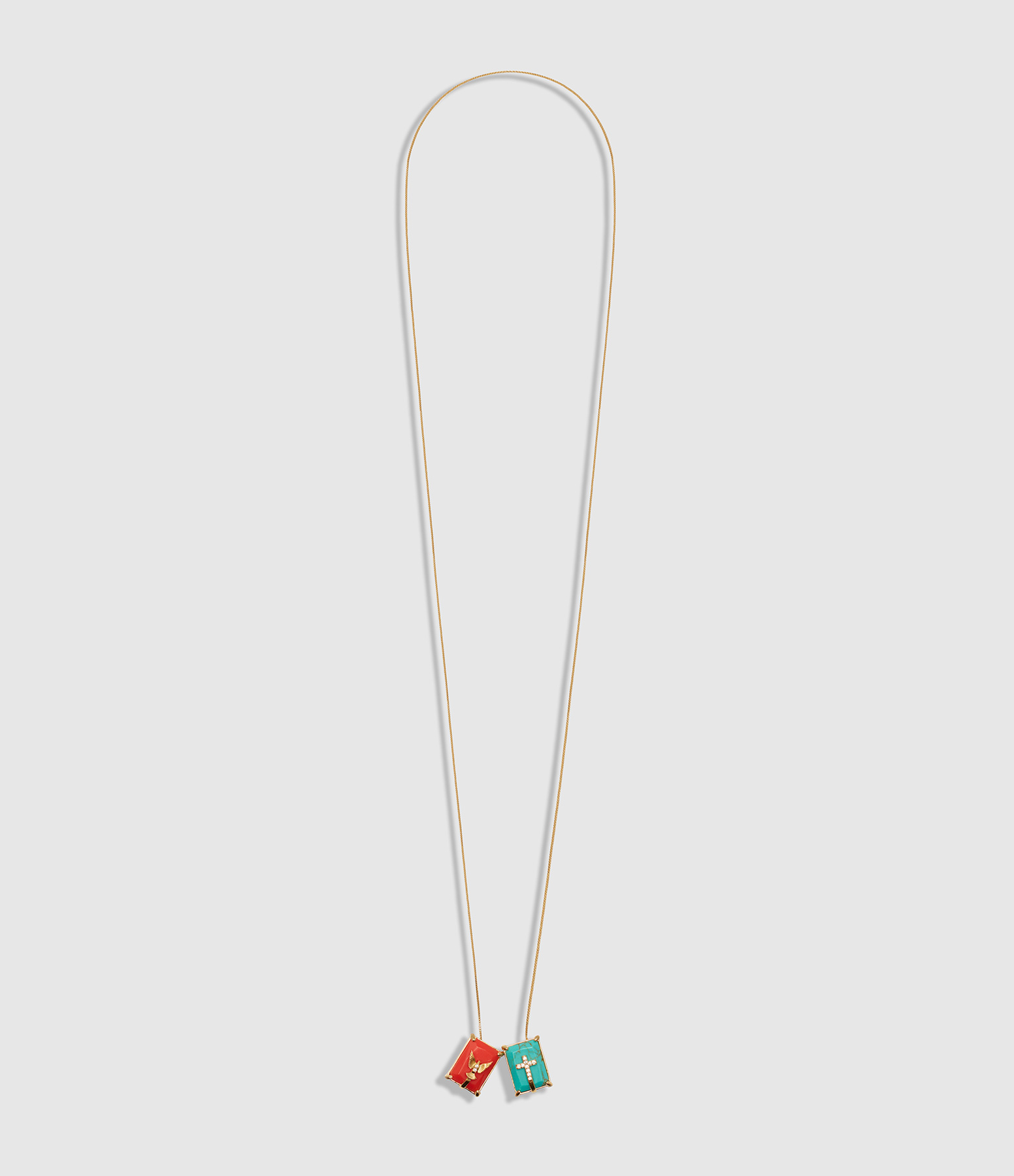 Collier Angel Doré