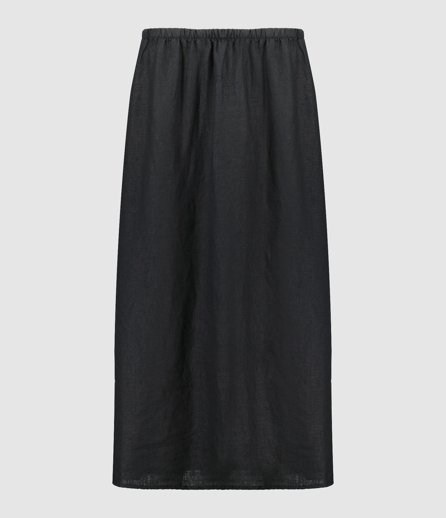 Jupe Midi Lorette Lin Noir
