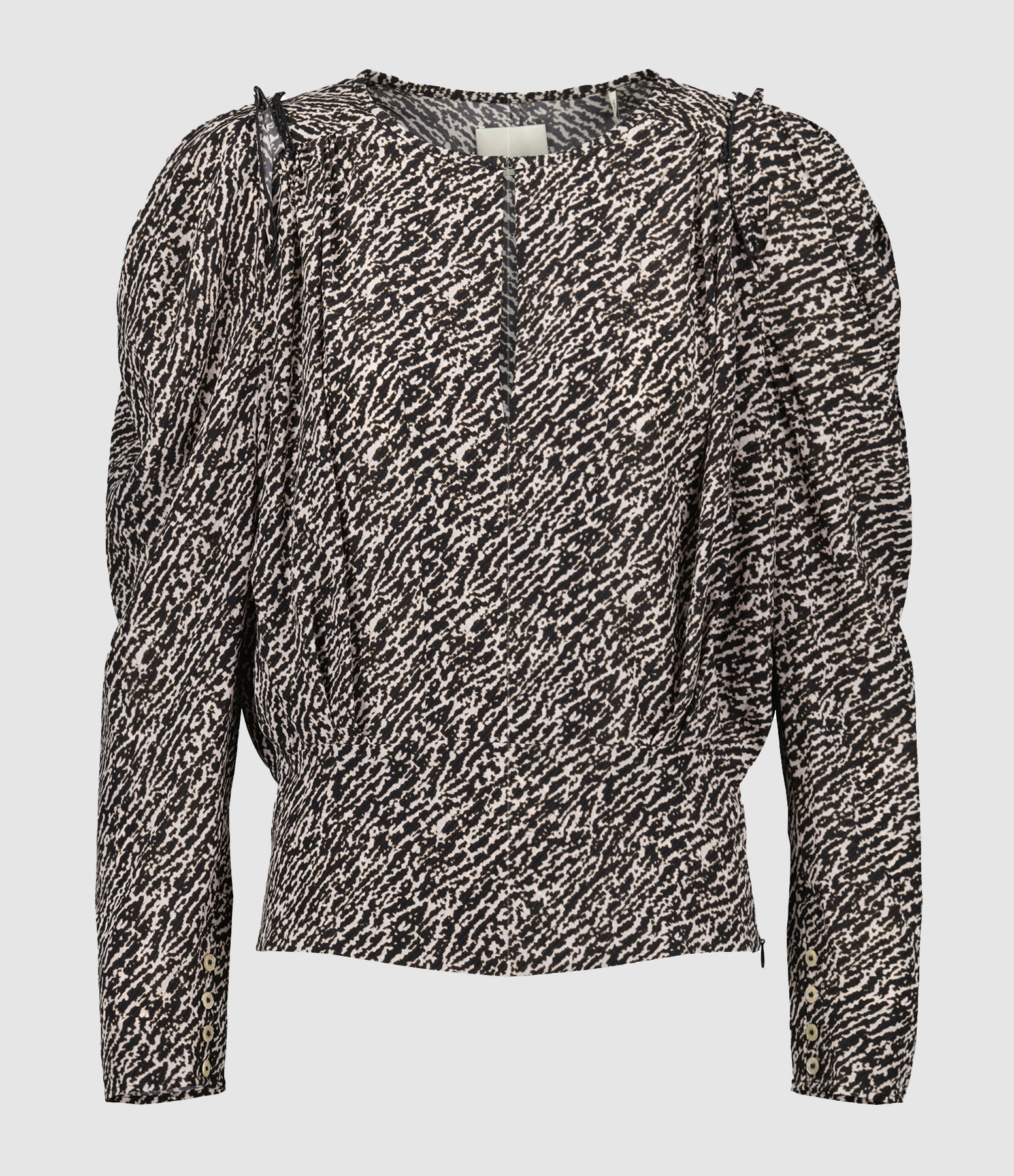 Blouse Zarga Soie Black