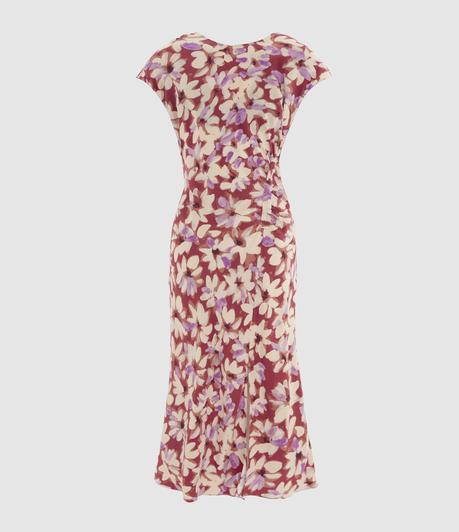 Robe Manches Courtes Serenity Amaranth