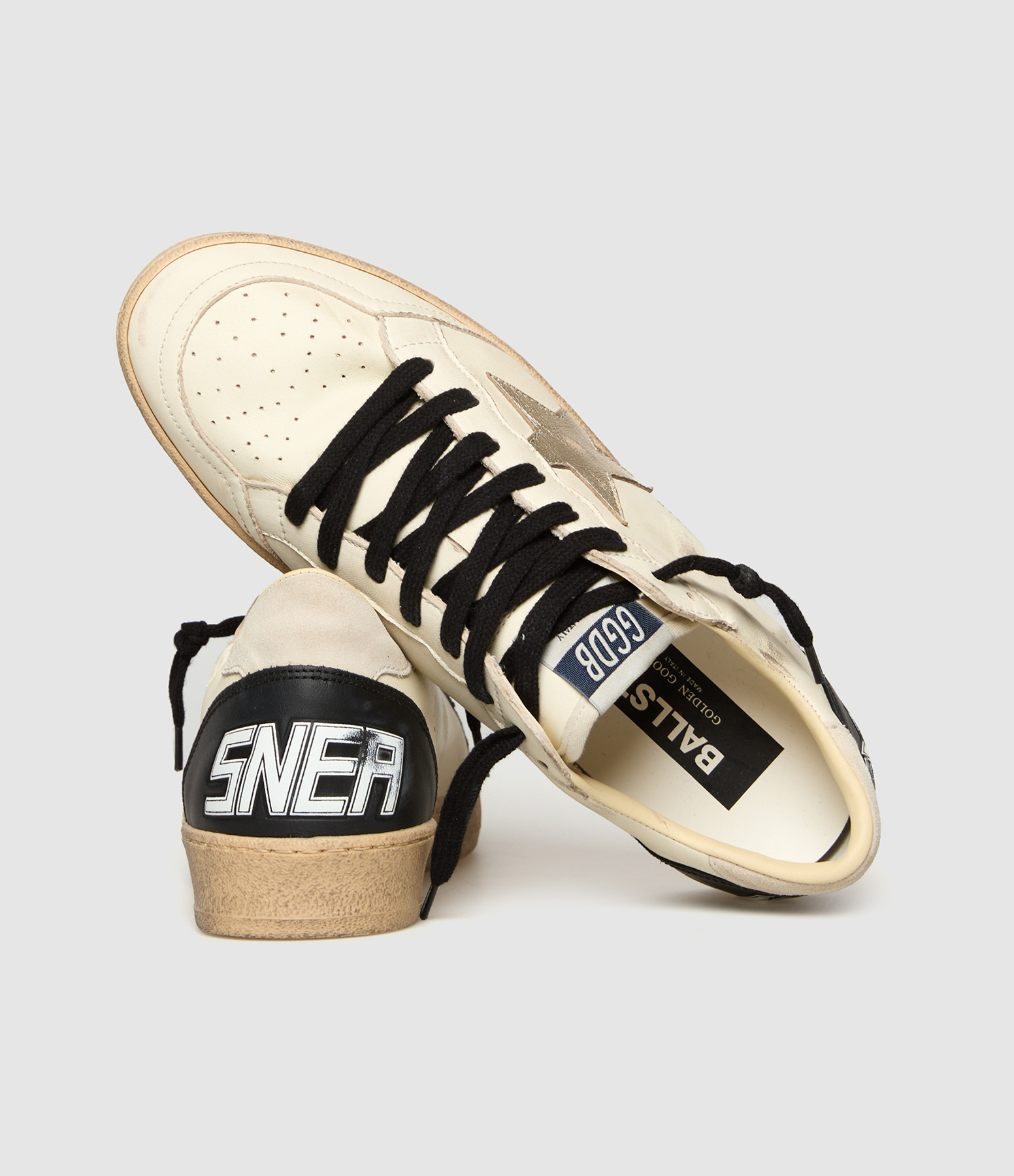 Baskets Ball Star White Beige/Platinum/Noir