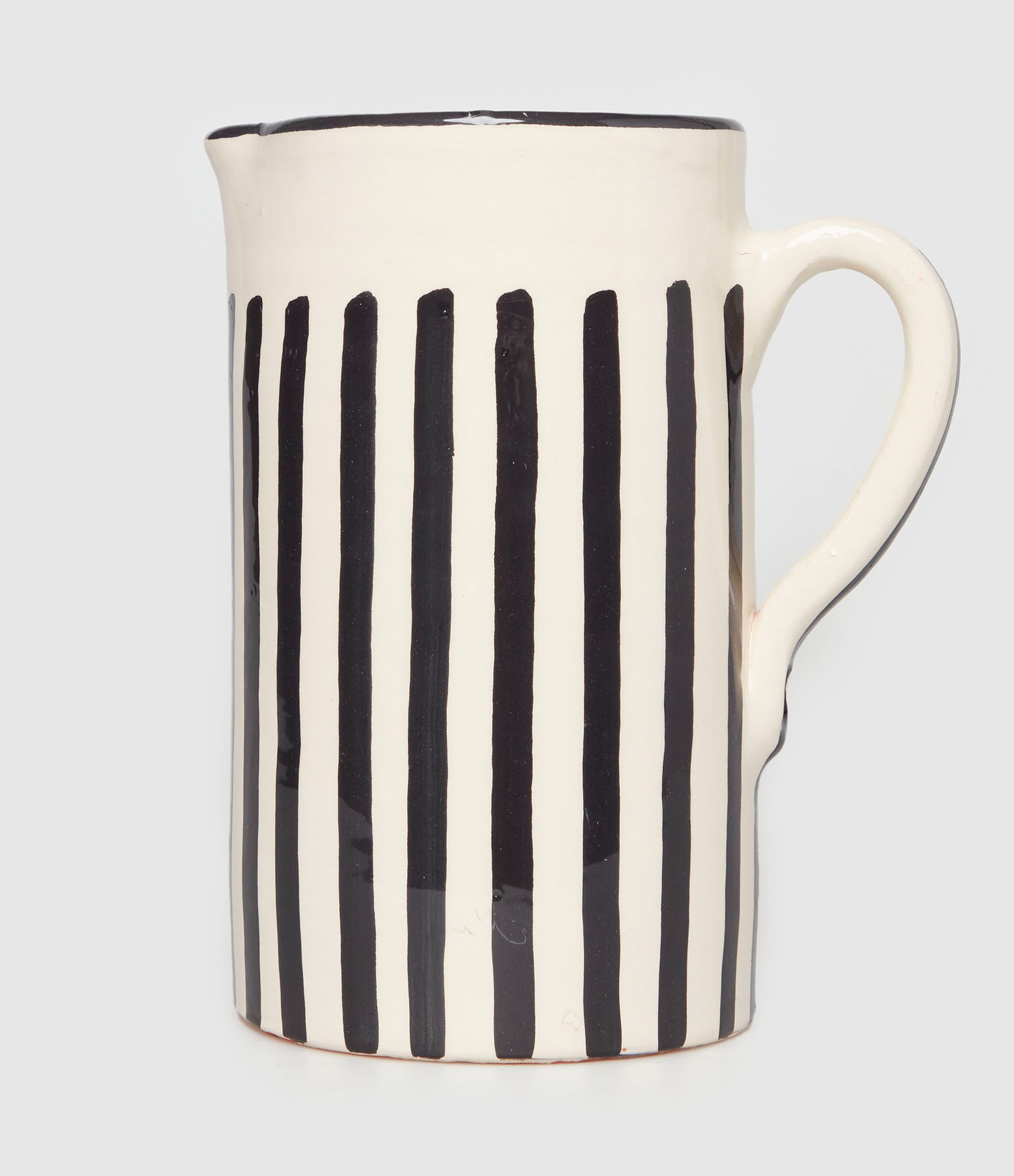 Carafe Rayée Noir