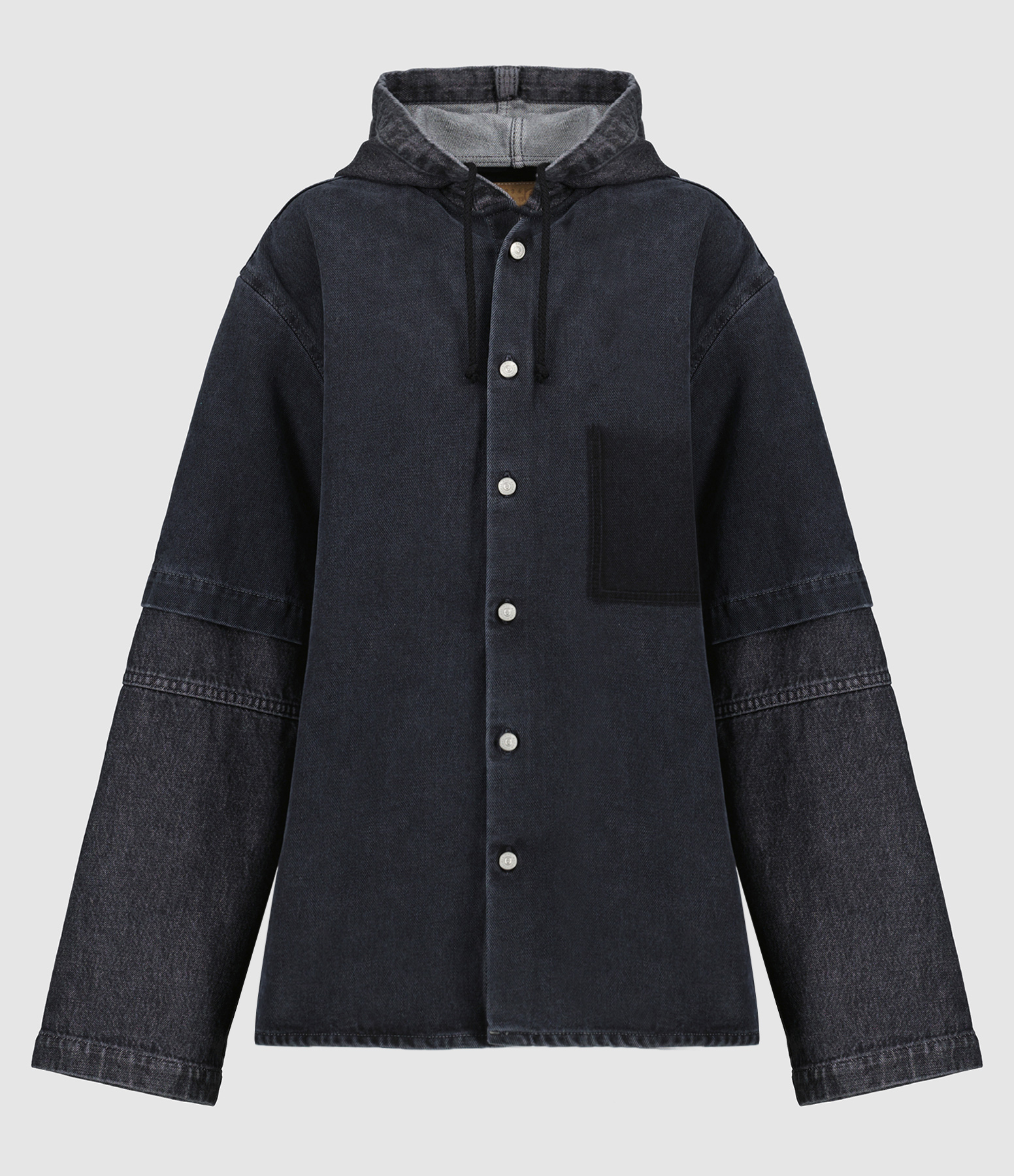 Veste Homme Denim Gris
