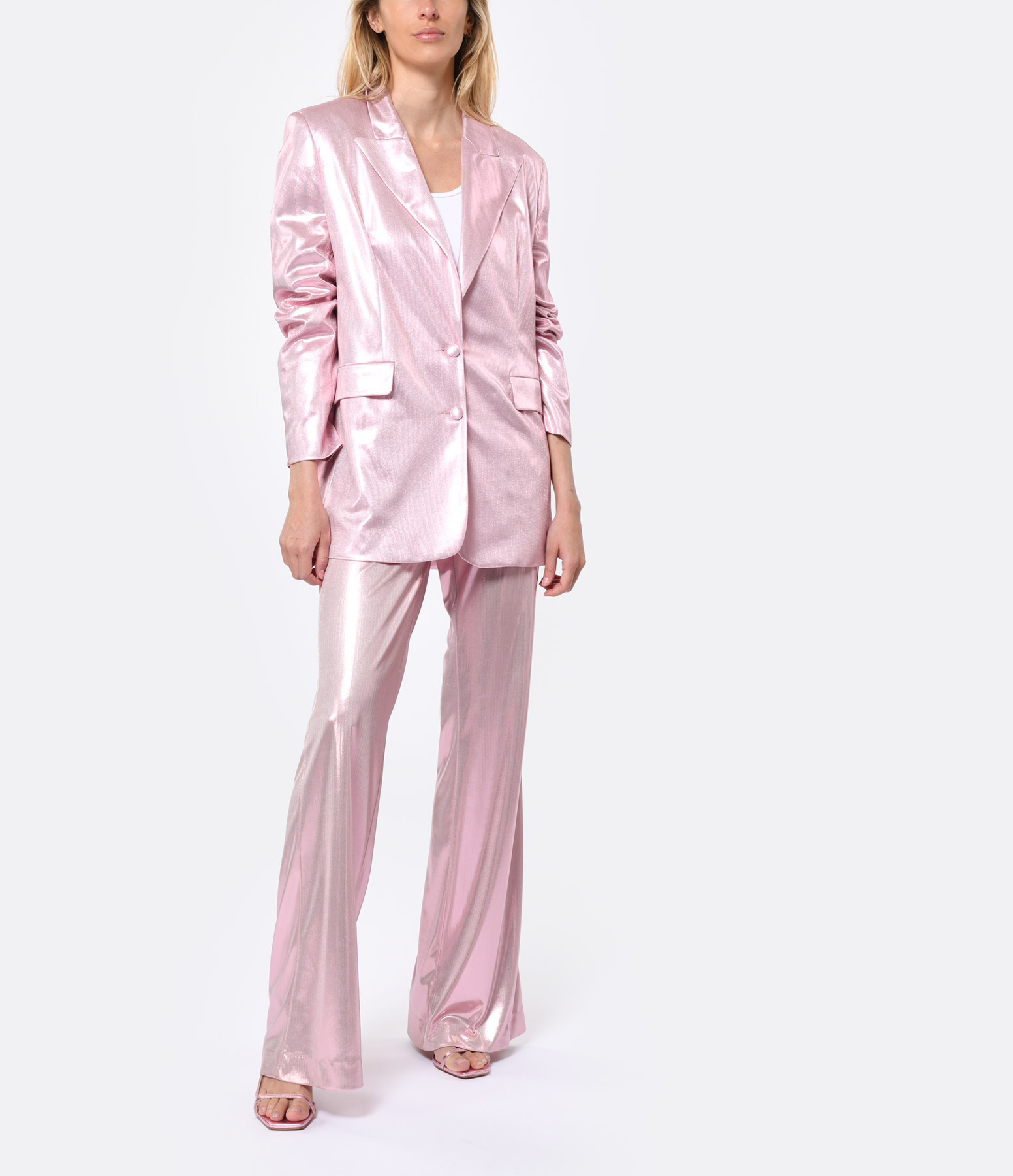 Pantalon Norah Metallic Rose