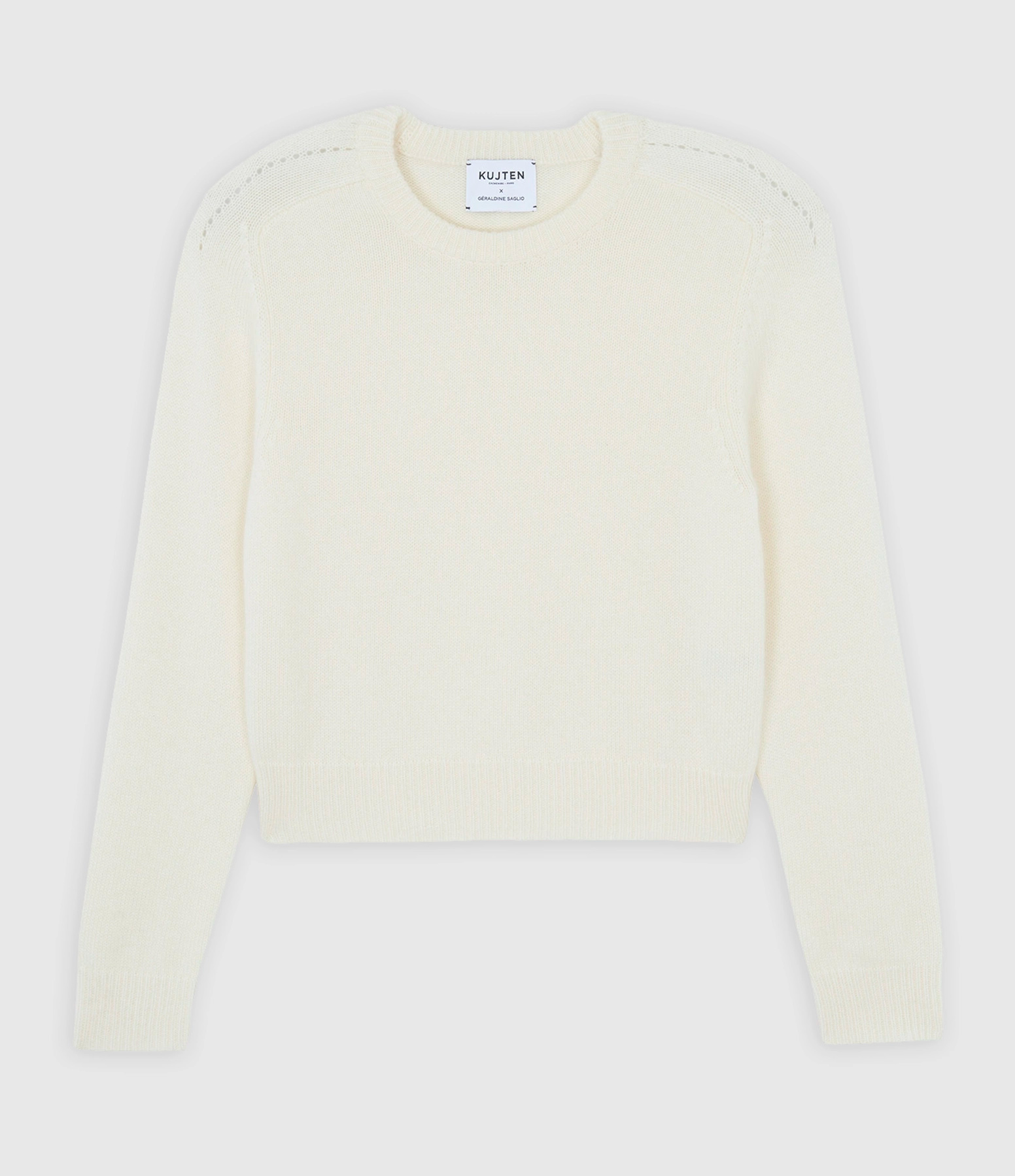 Pull Caroline Blanc