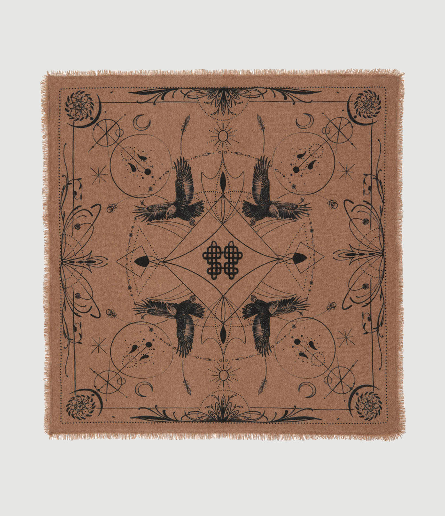 Foulard Hiloki Camelo, Collaboration Dr Woo x Kujten