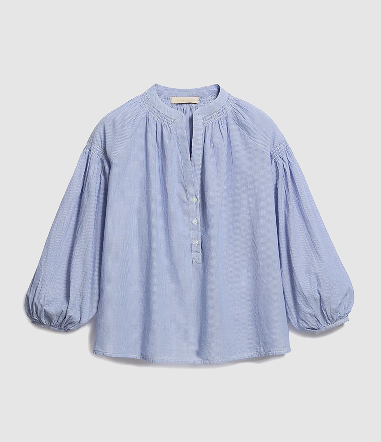 Blouse Nipoa Coton Rayures Bleu