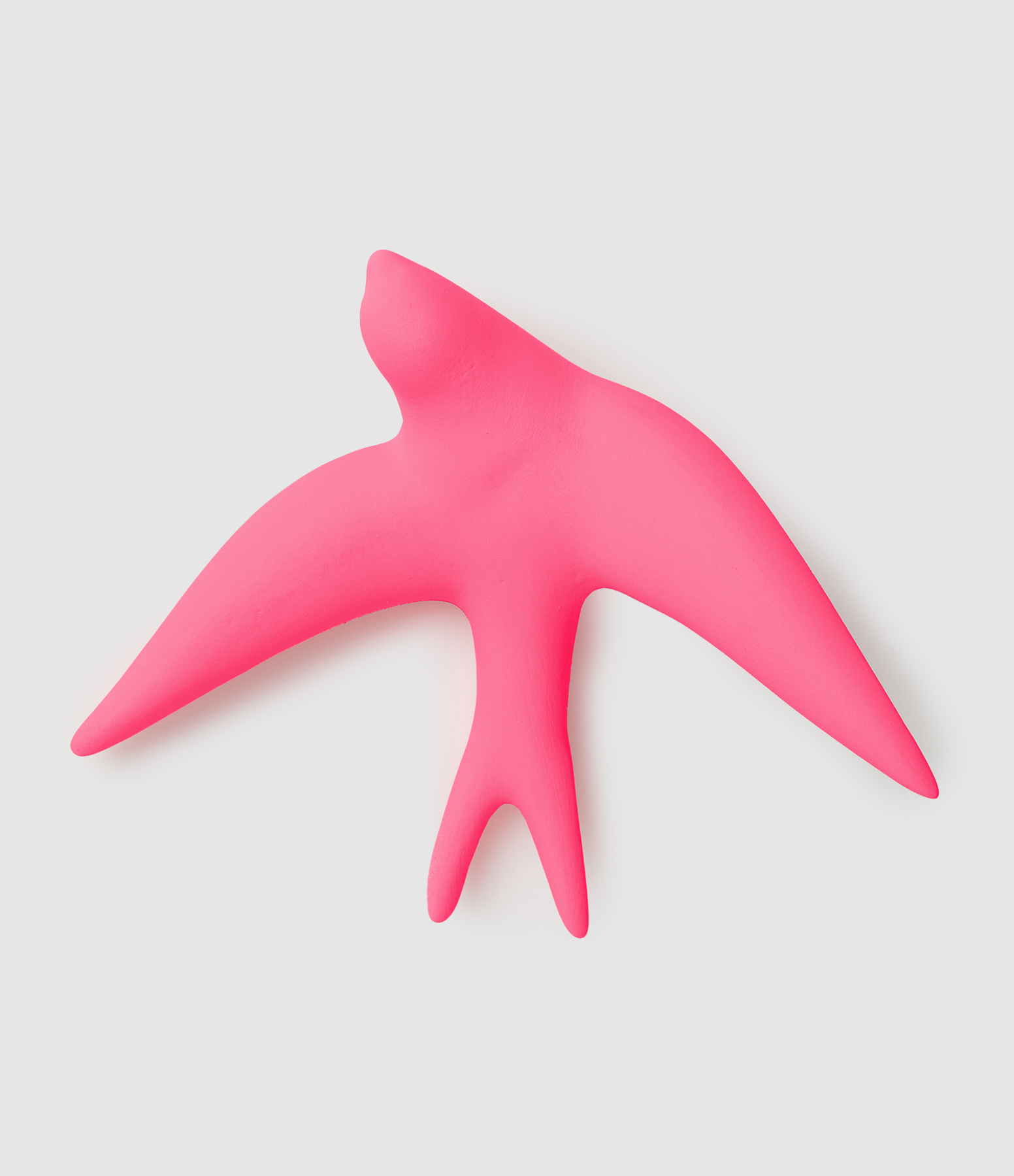 Hirondelle Volage Céramique Rose Fluo