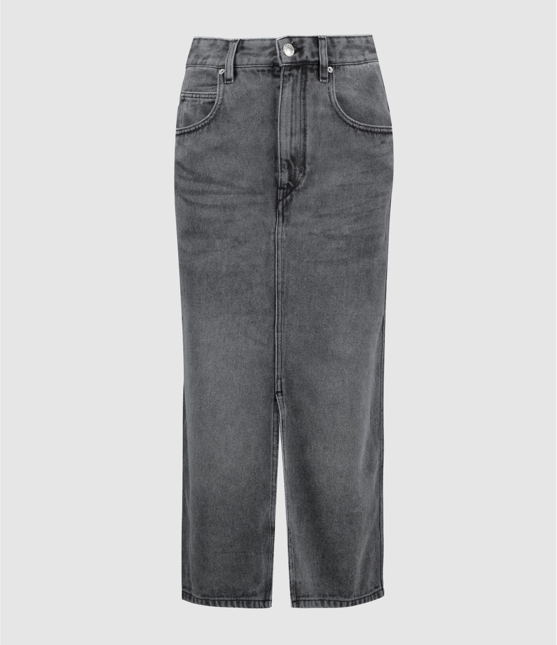 Jupe Mi-Longue Tilauria Light Grey