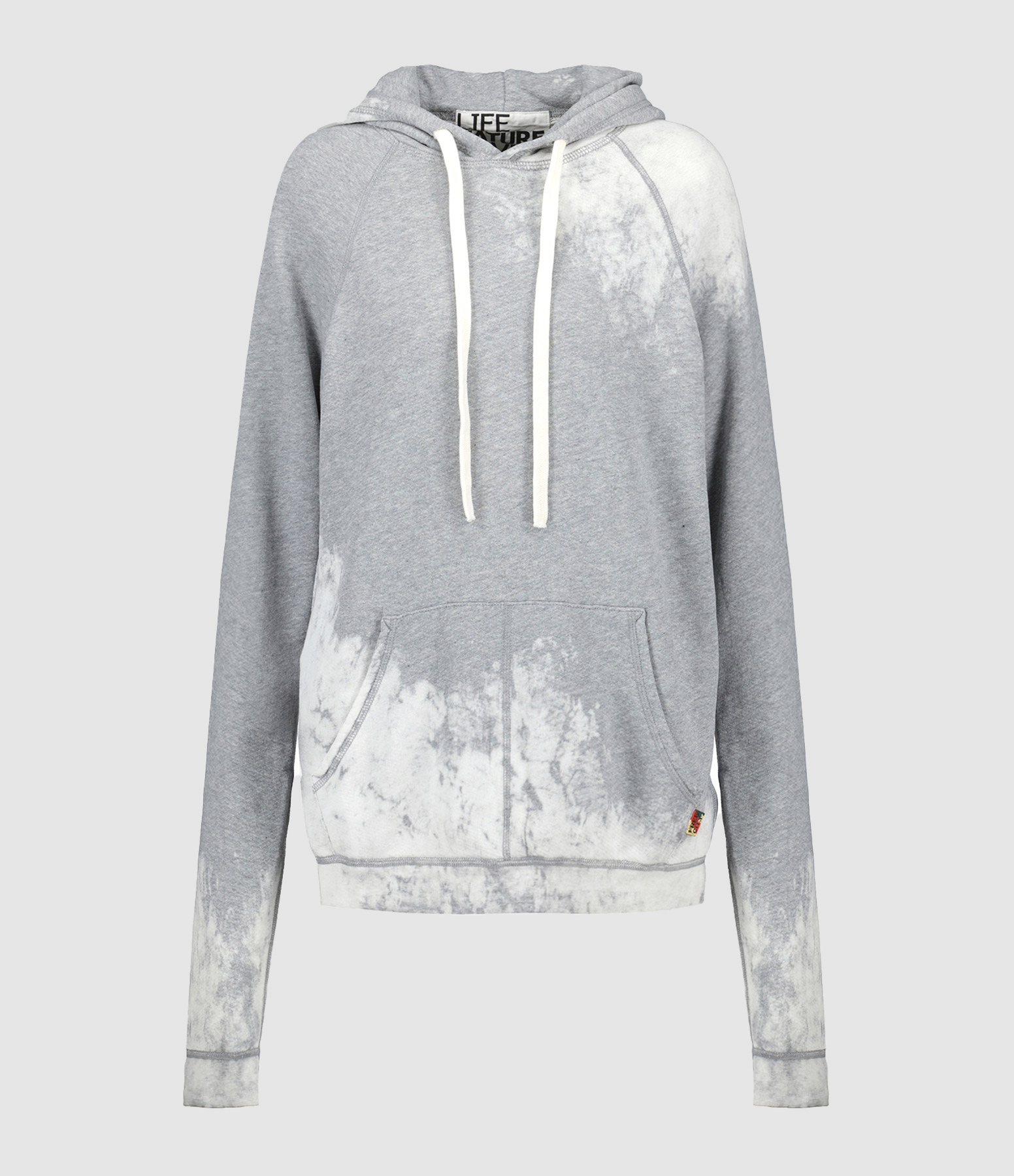 Sweatshirt Hoodie Bleachout Coton Heather
