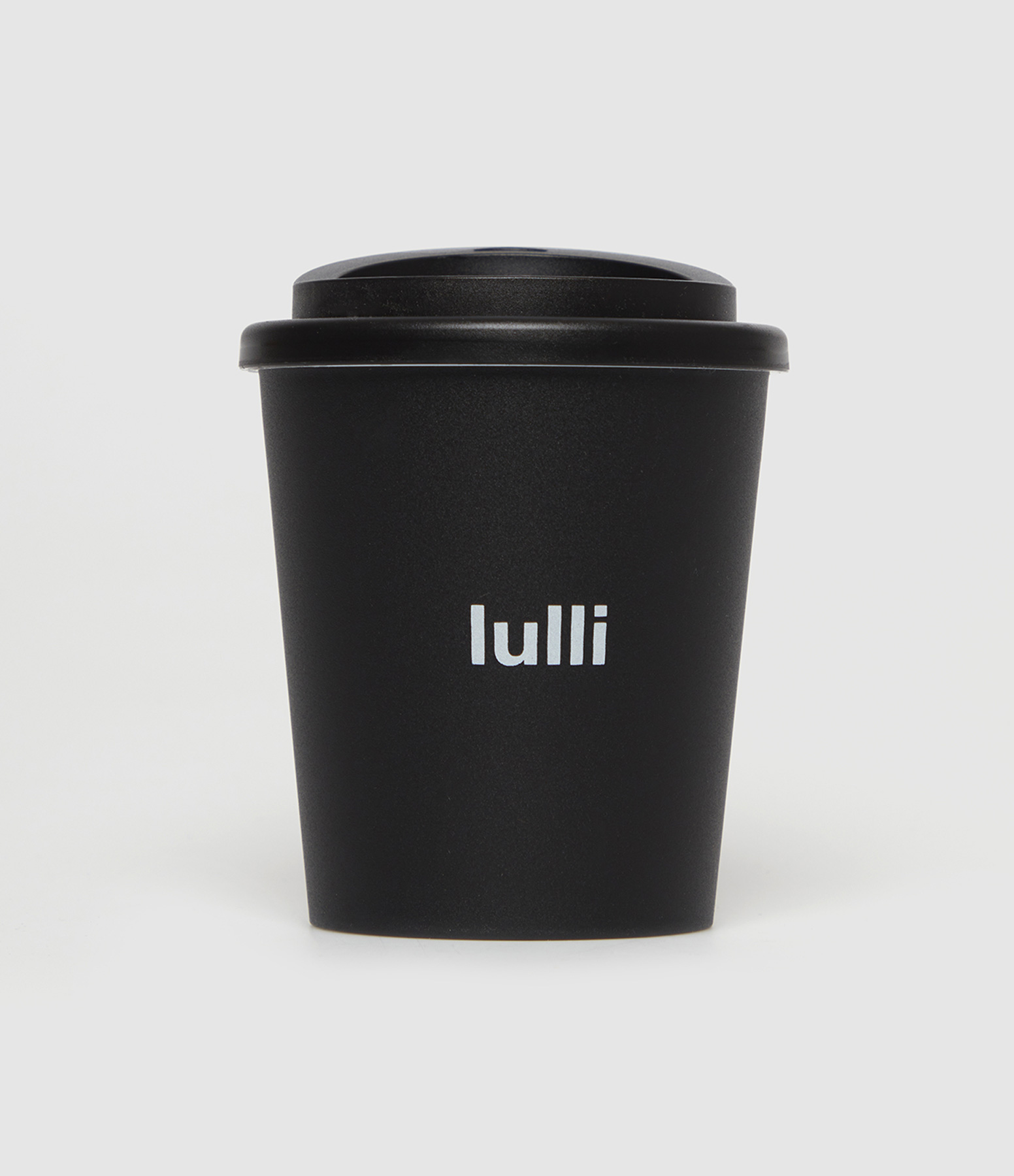 Mug Lulli PM Plastique Couvercle Noir 250ML