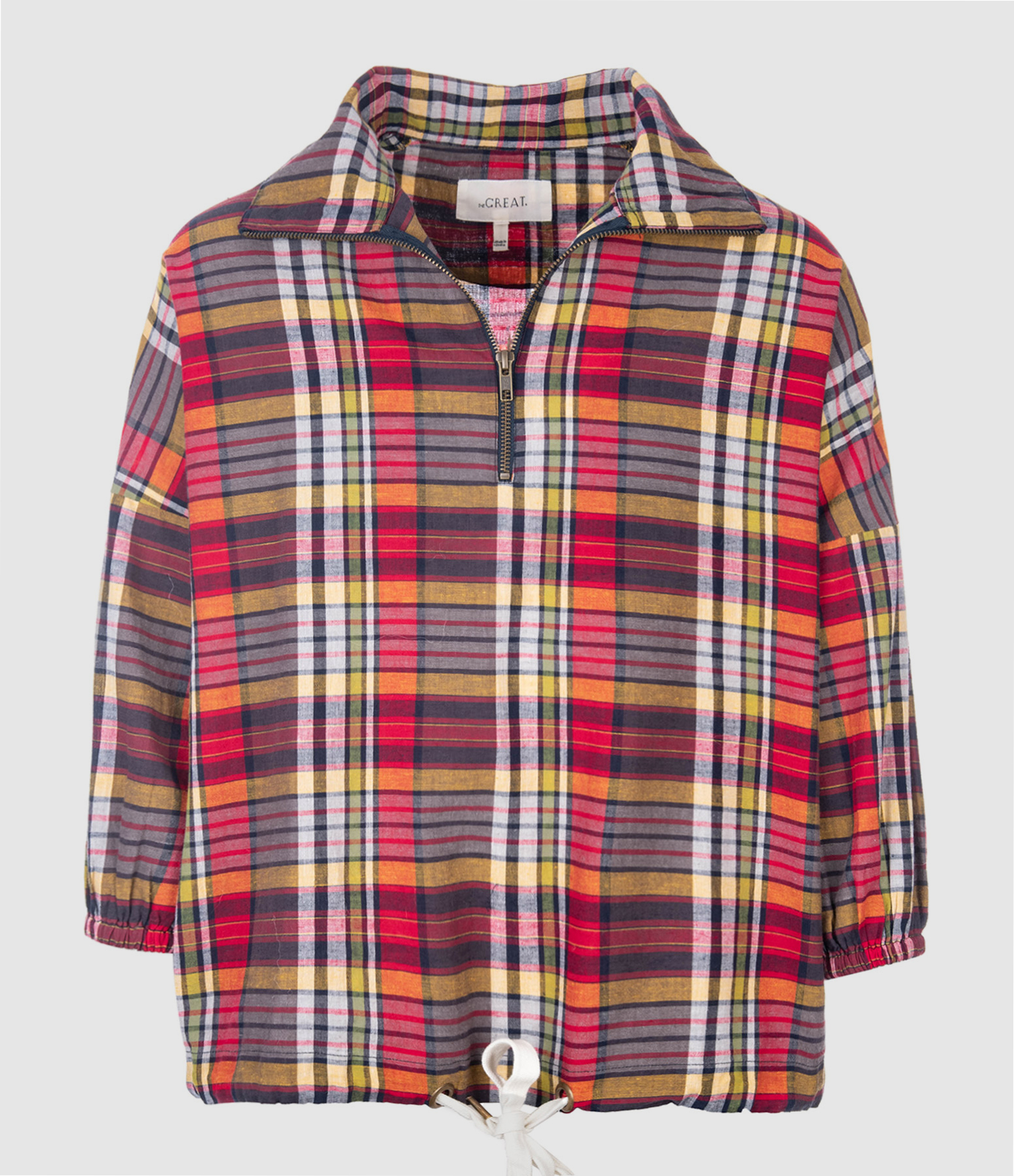 Chemise The Journey Coton Carreaux Multicolore
