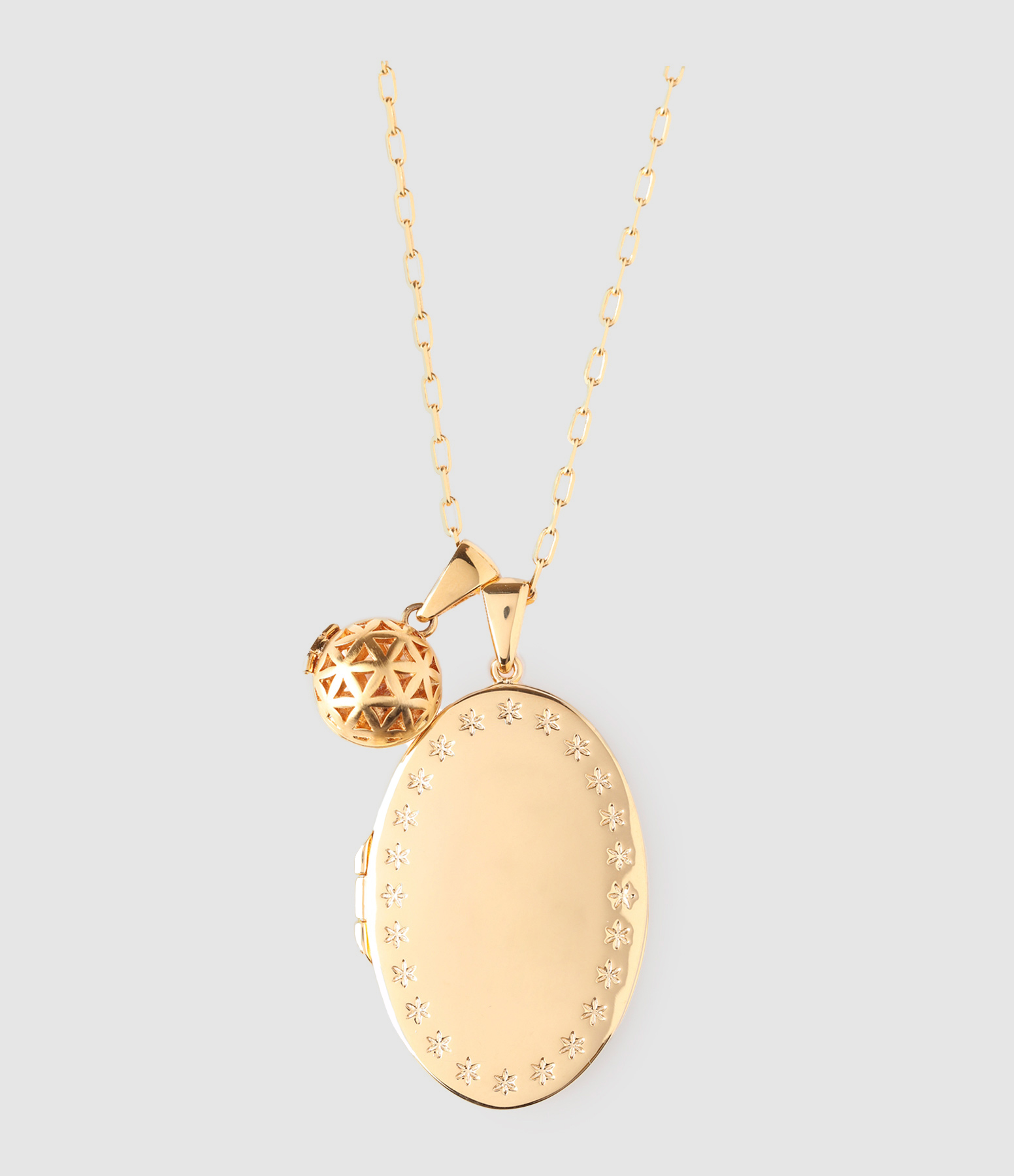 Coffret Moyen Médaillon Petite Sphère 7 Pierres de Protection