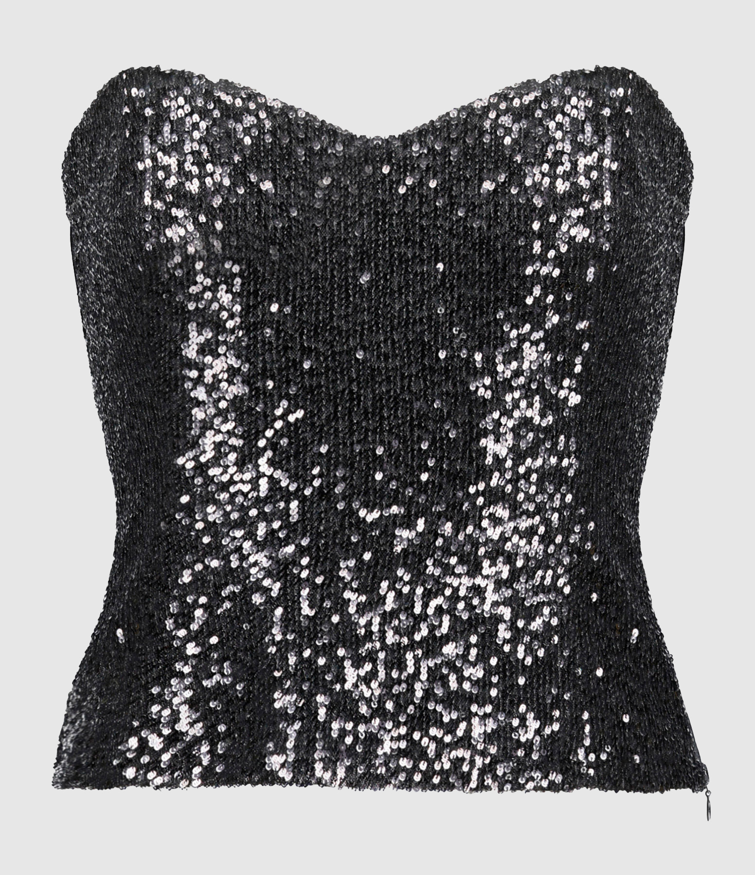 Bustier Koumi Sequin Noir