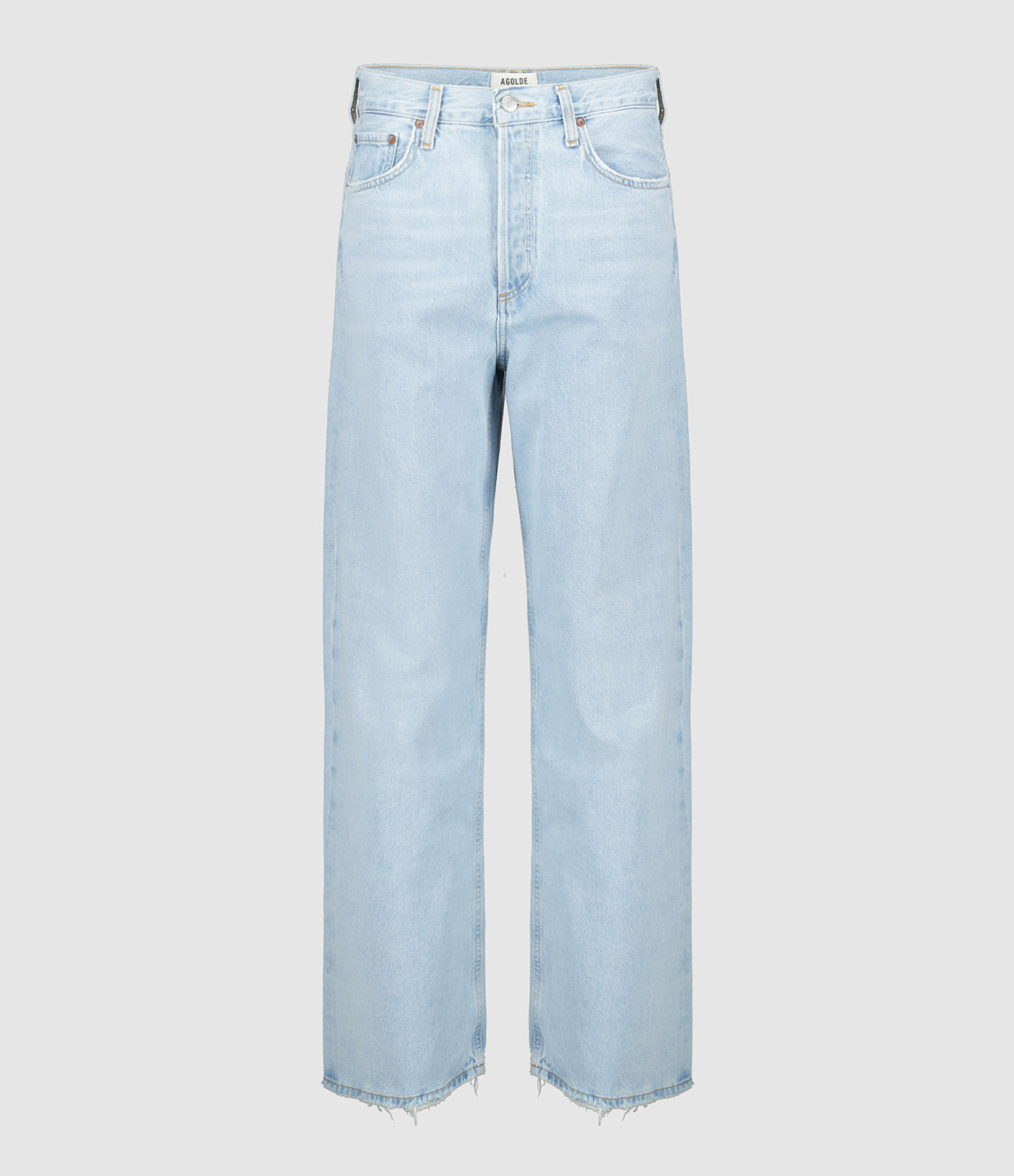 Jean Low Slung Baggy Denim Bleu