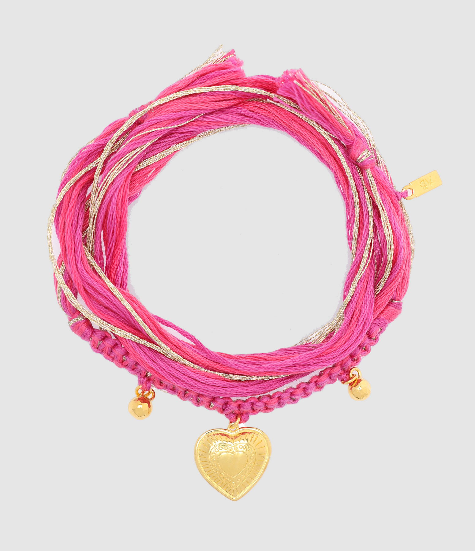 Bracelet Honolulu Charm Cœur, Exclusivité Lulli