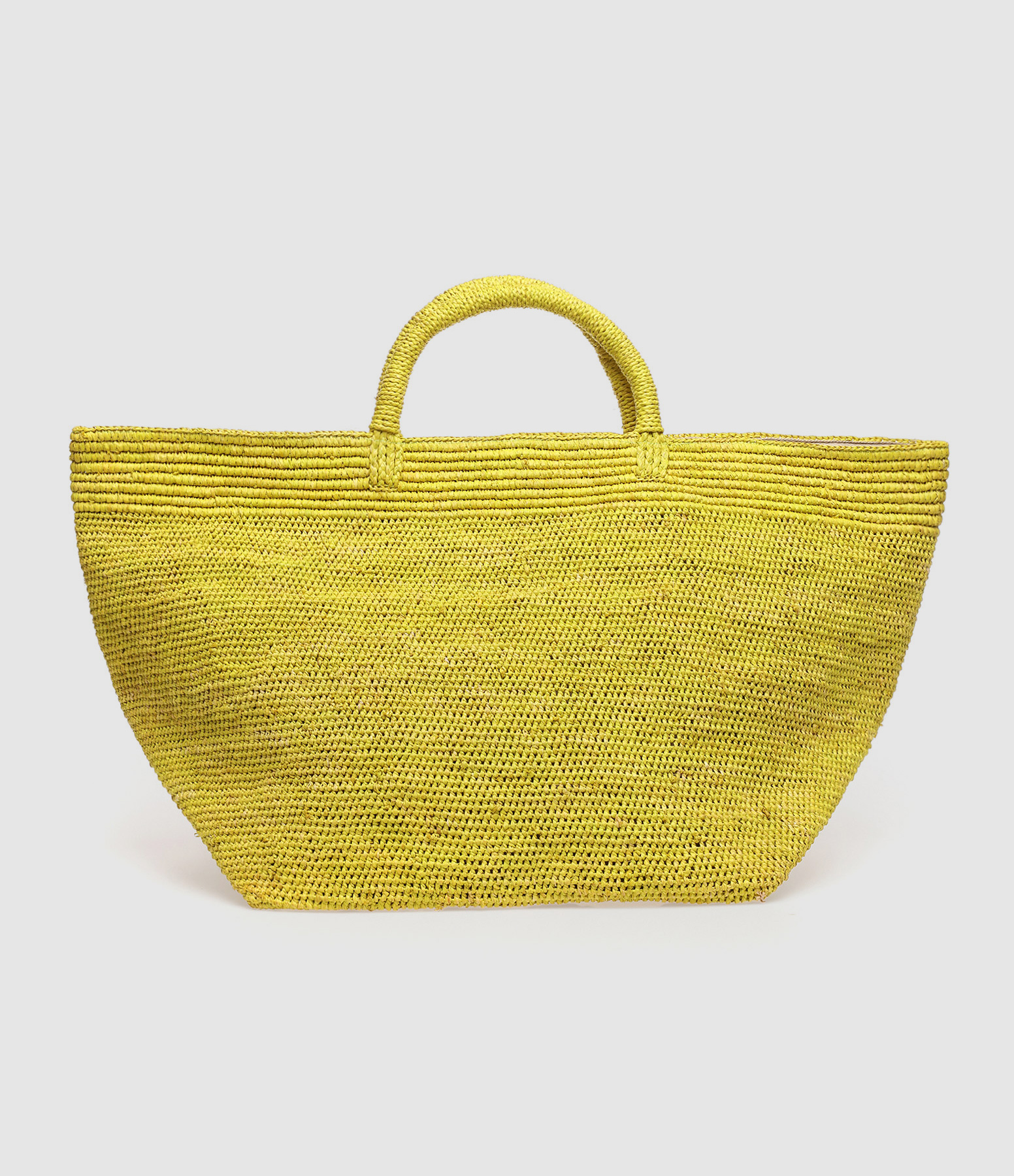 Sac Vanilla Raphia Anis Vert