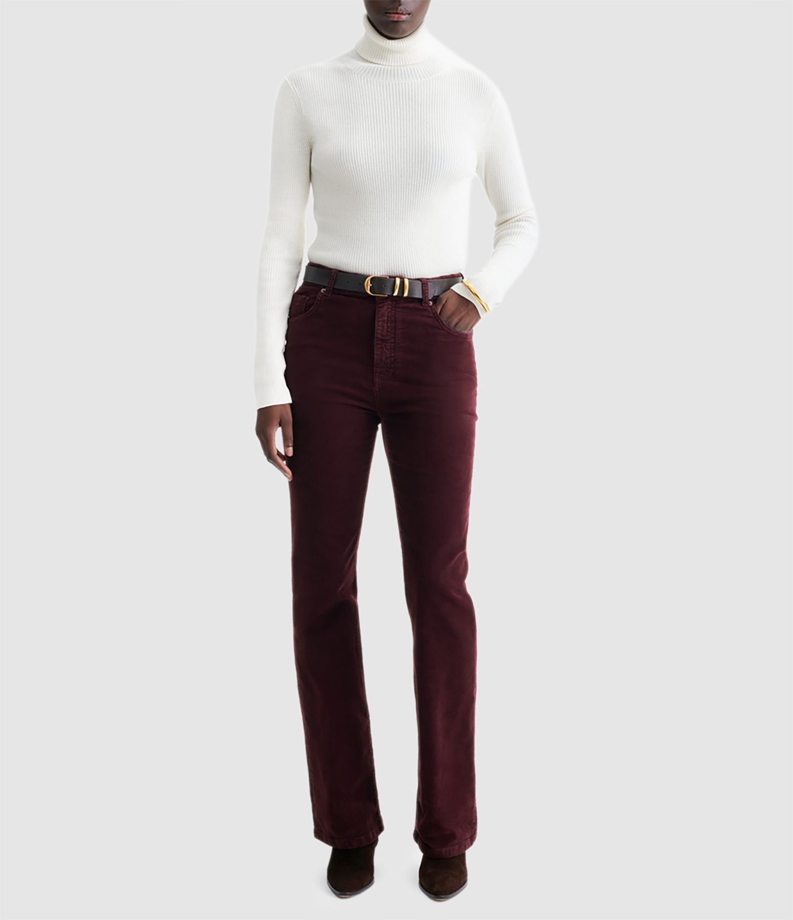 Pantalon Jerry Bordeaux