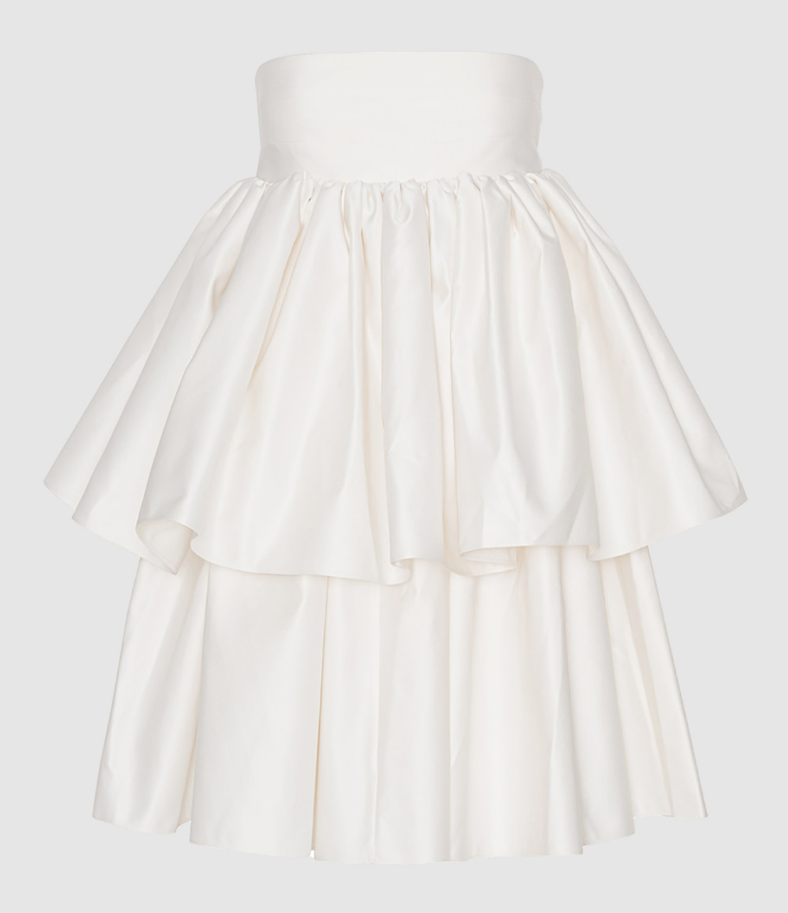 Robe Mini Bouffante Blanc