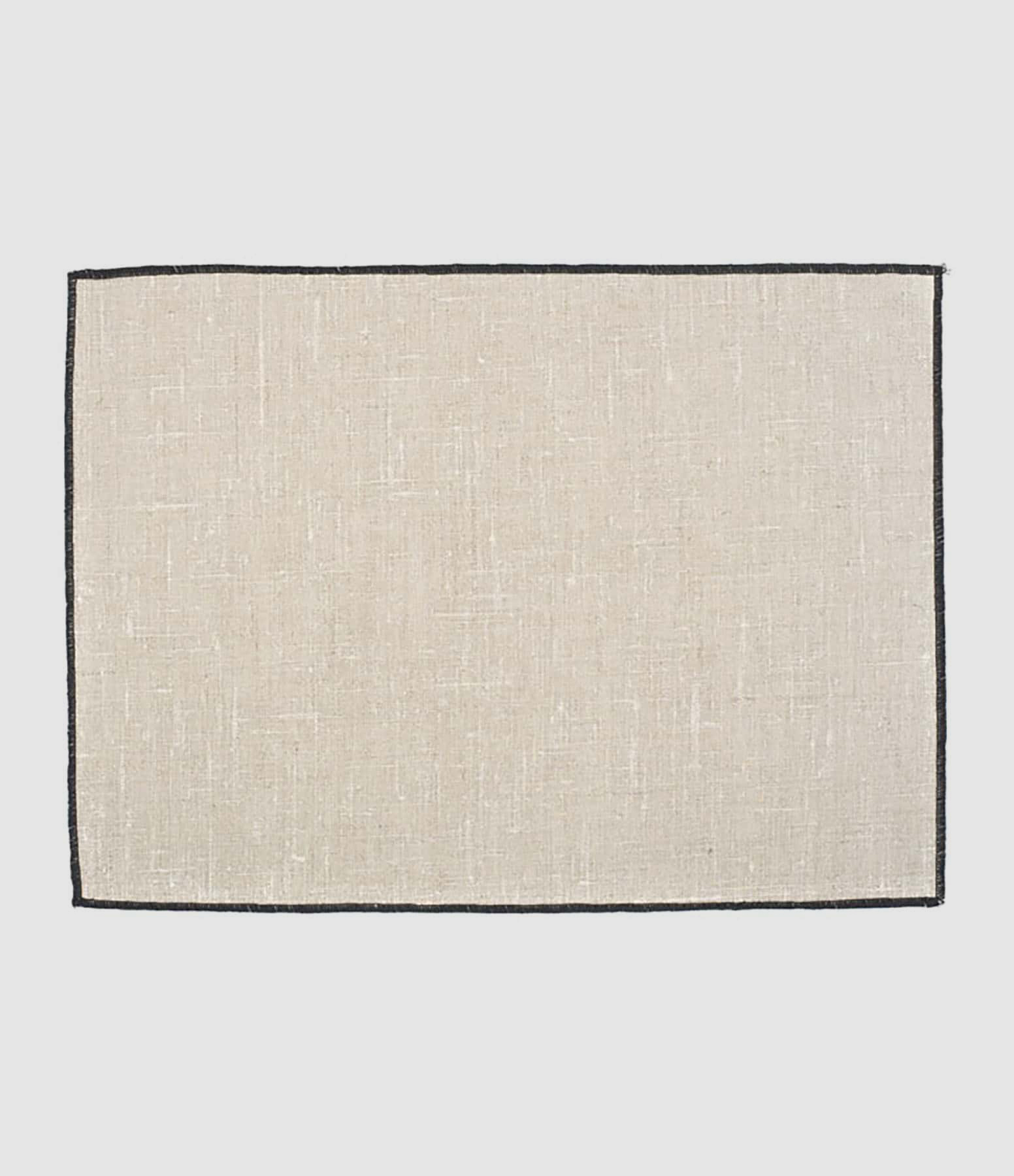 Set de Table Borgo Lin Naturel, 35 x 48