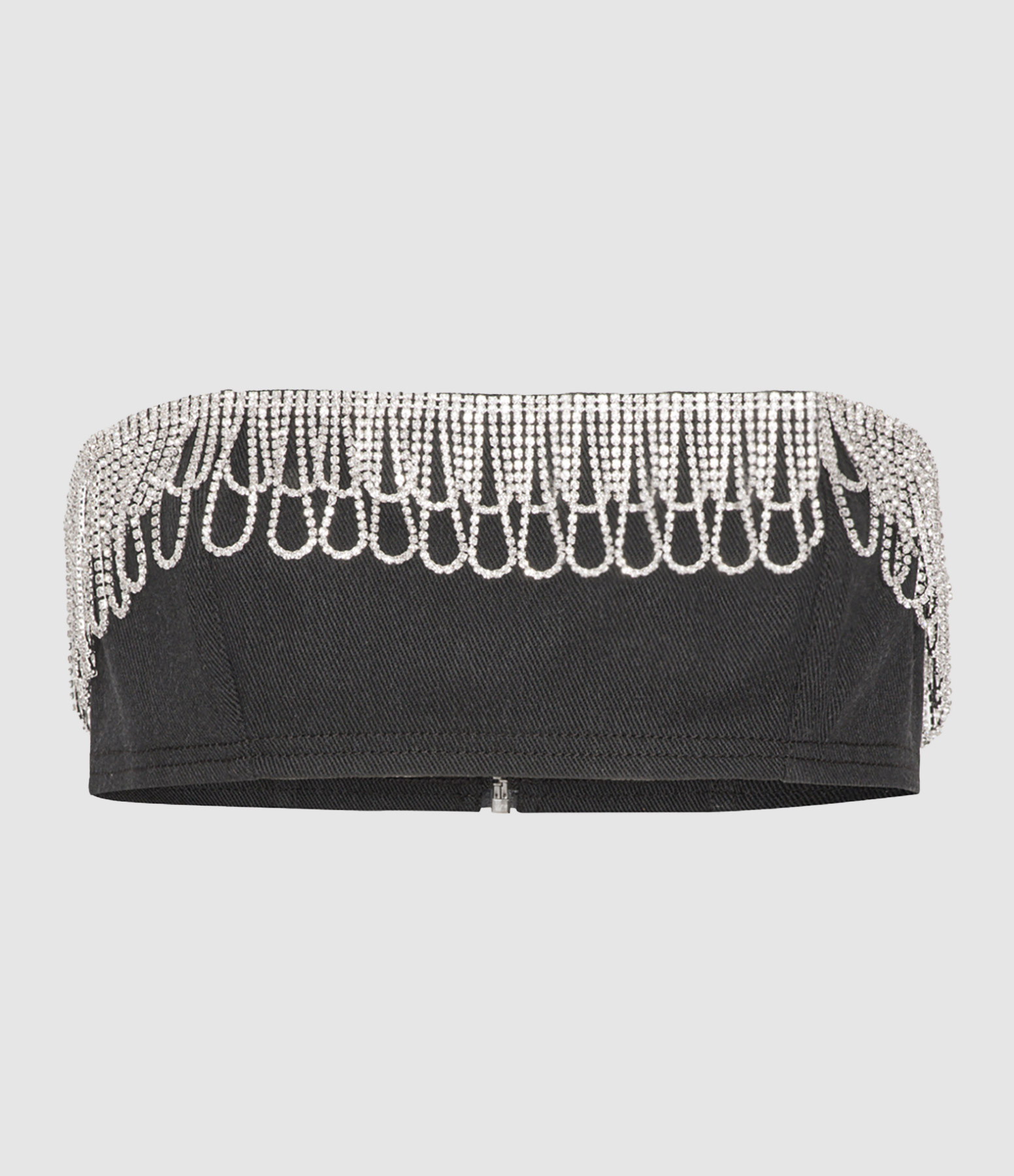 Top Noir Strass