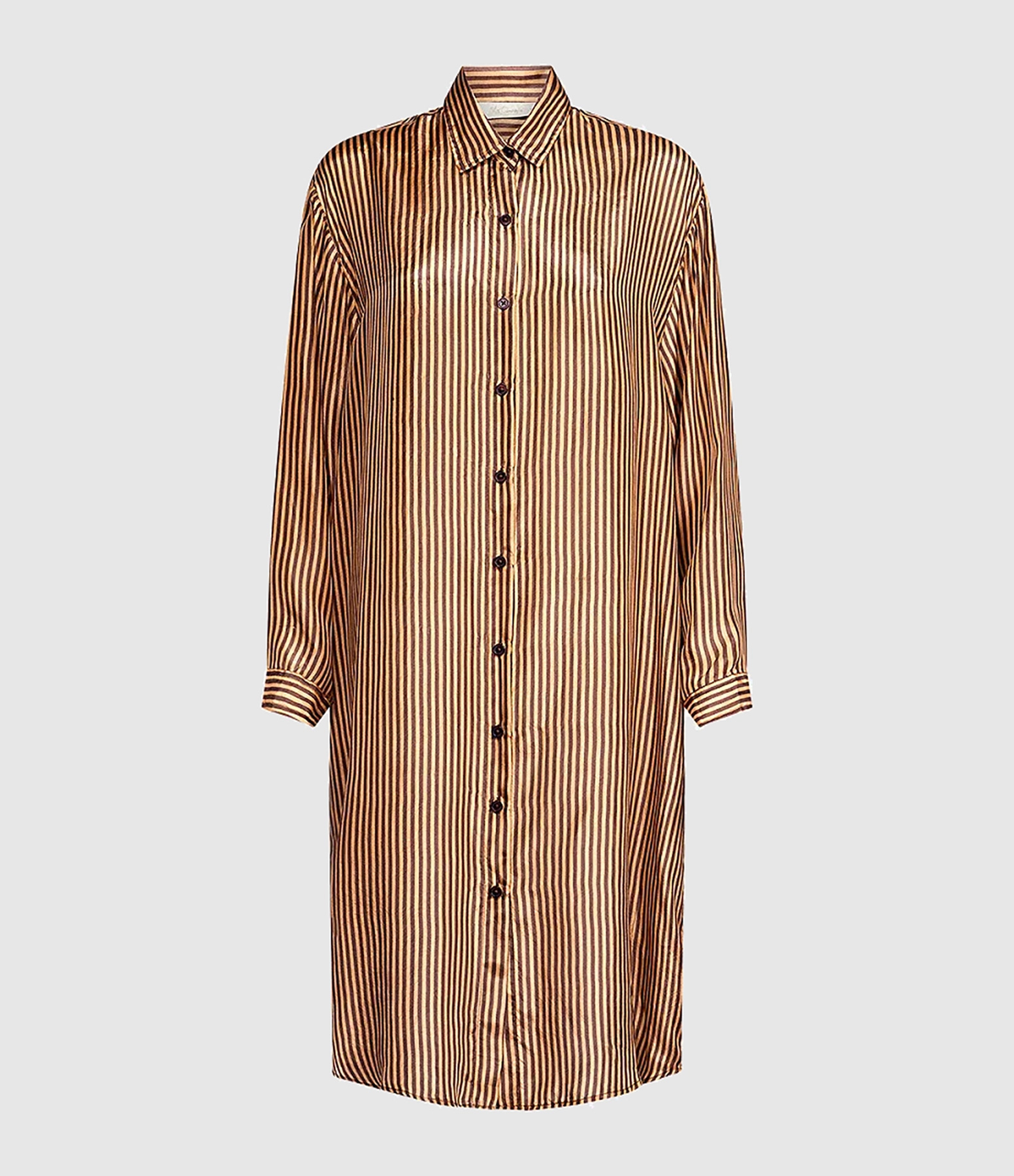 Robe Chemise Hiva Terre Chocolat