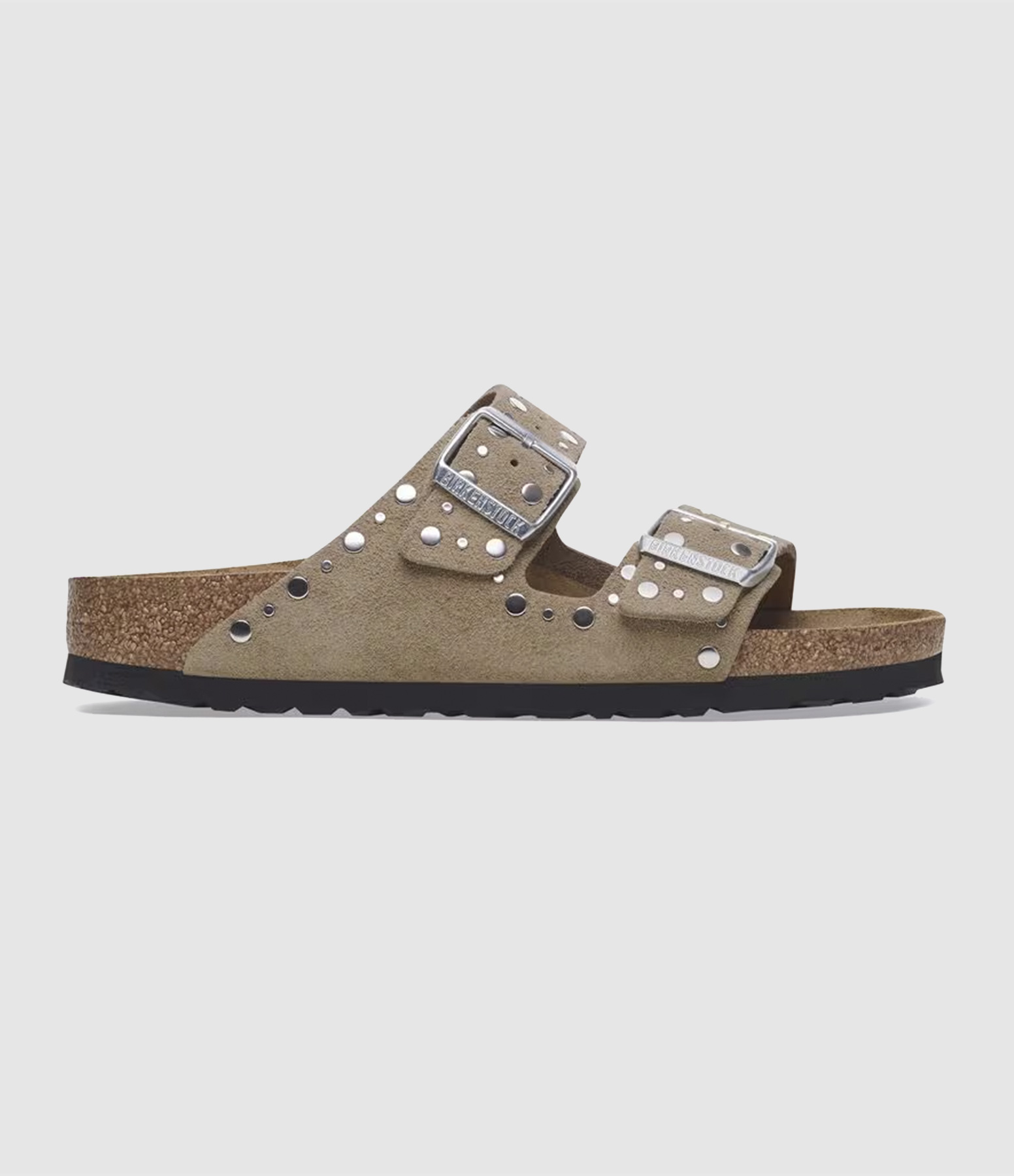 Mules Arizona Rivet Leve Taupe
