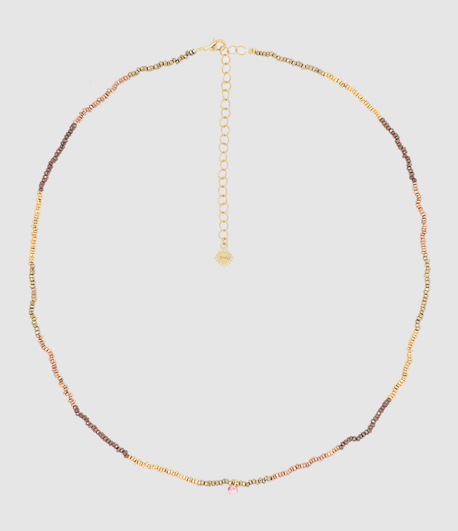 Collier New Chouchou Rhodonite
