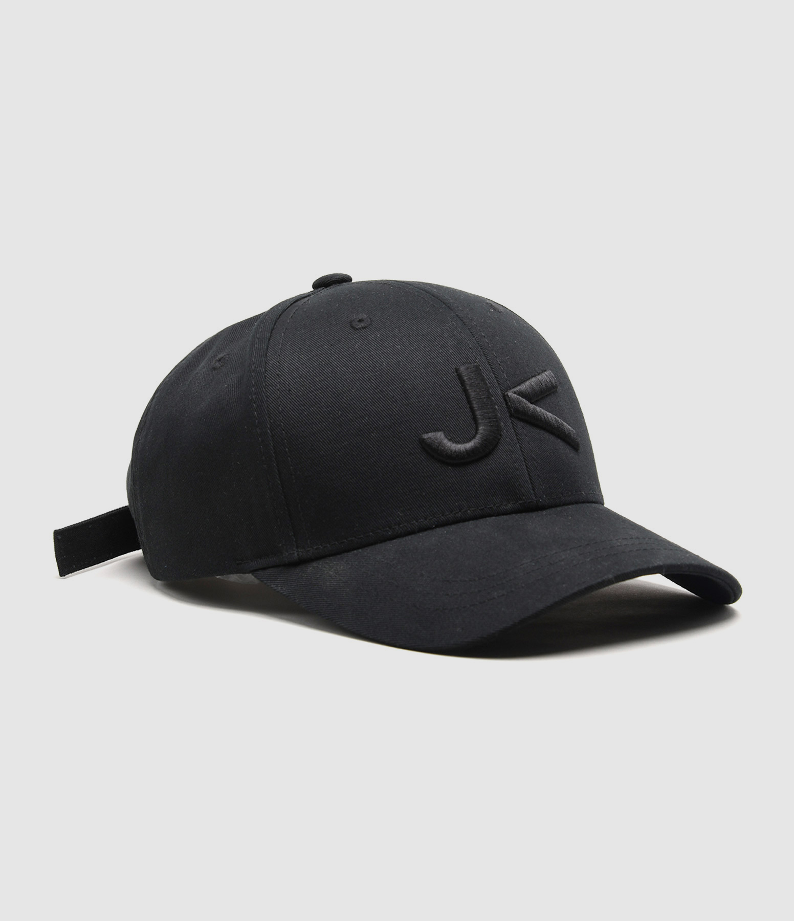 Casquette KOOL Coton Logo JV Noir