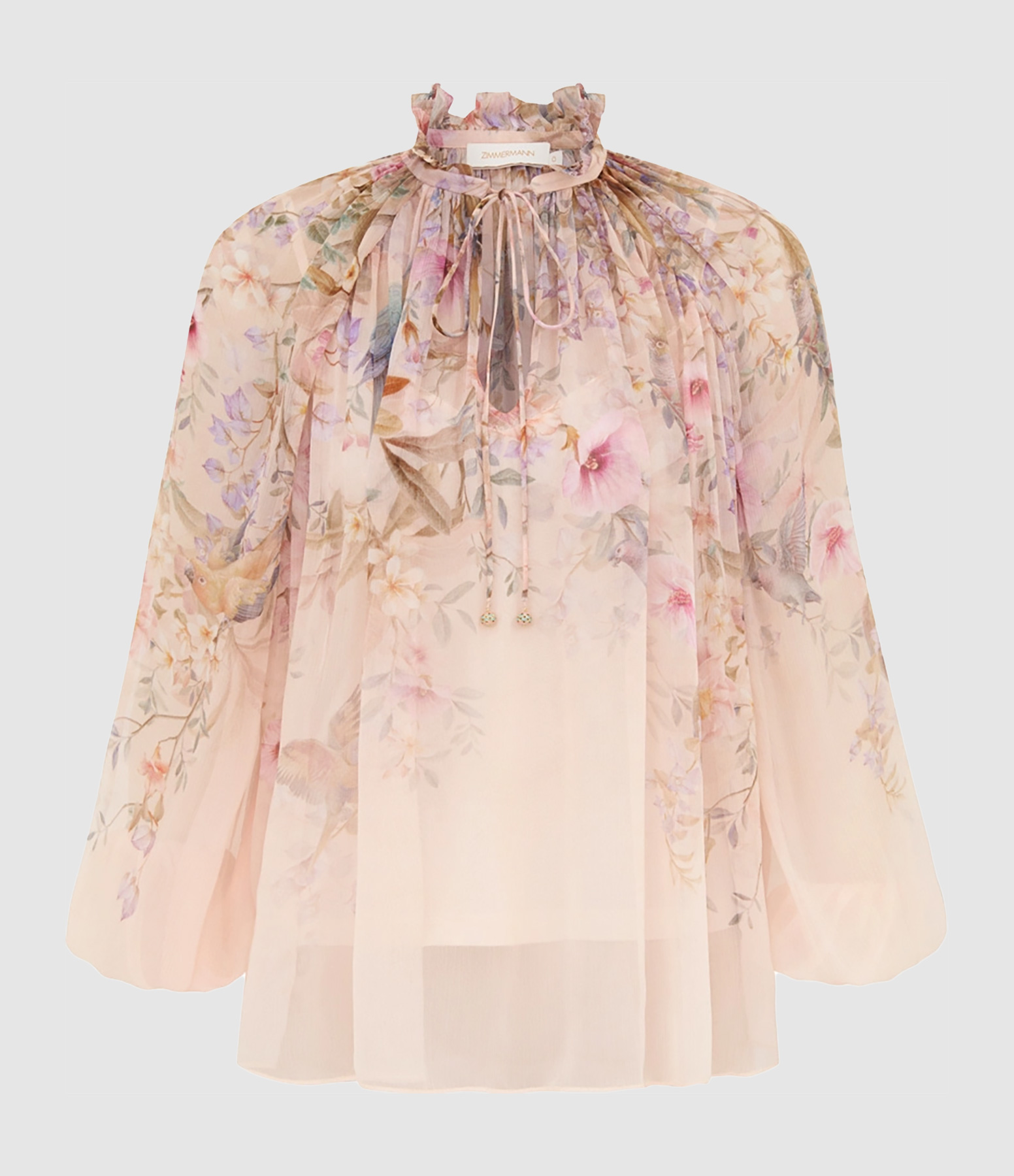 Top Rebellion Billow Blouse Cream Aviary