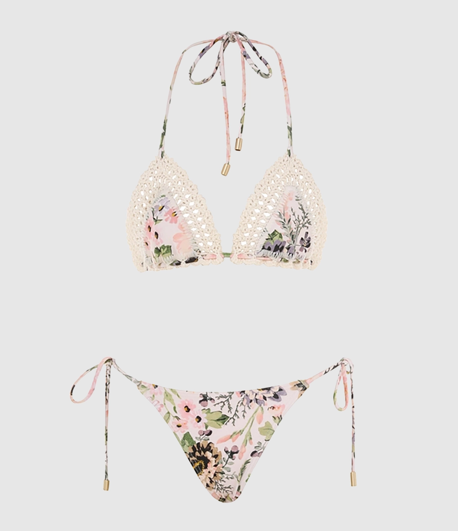 Maillot De Bain Halliday Cream Multi Floral