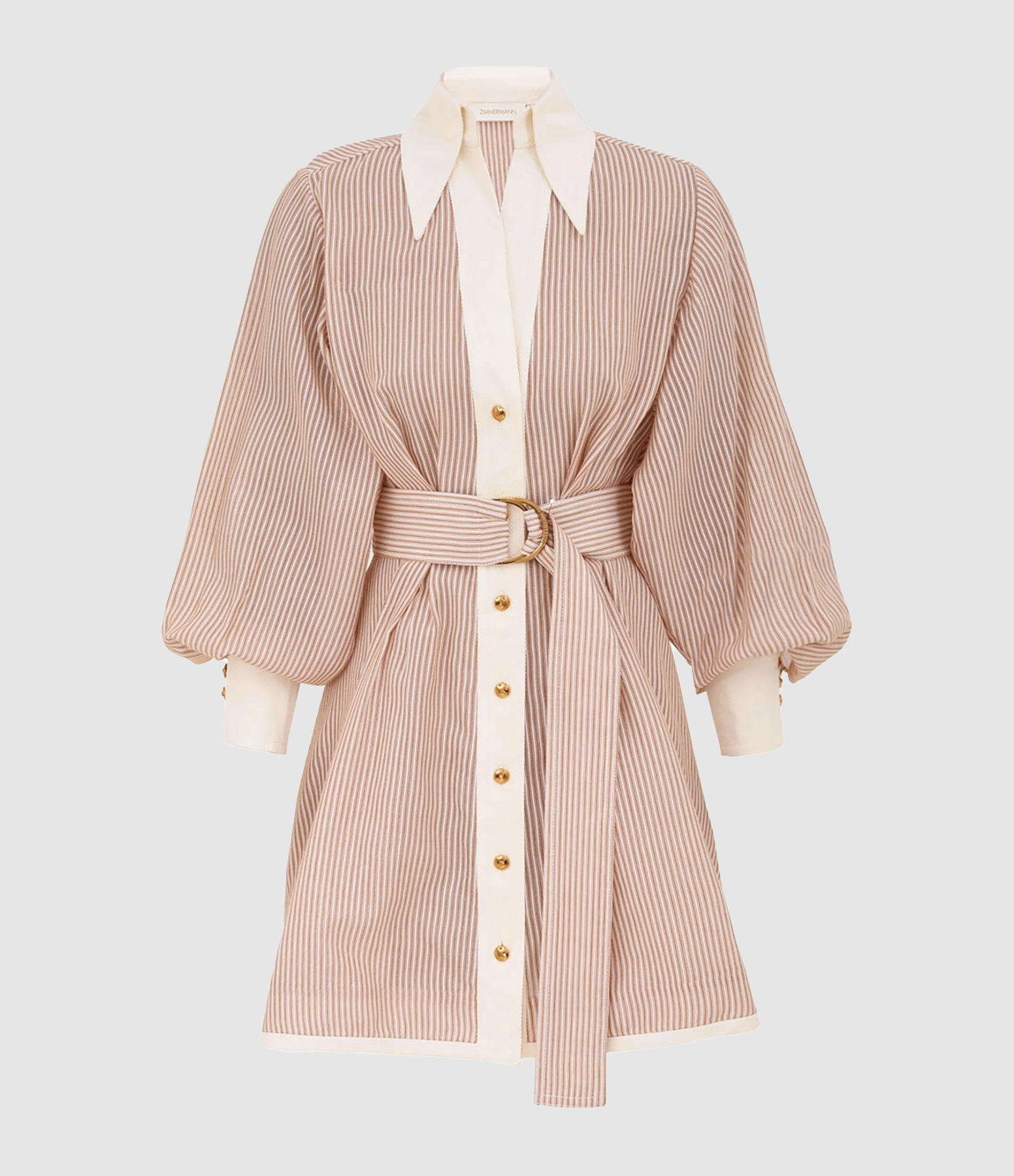 Robe Hypnotic Tuck Mini Tan Stripe