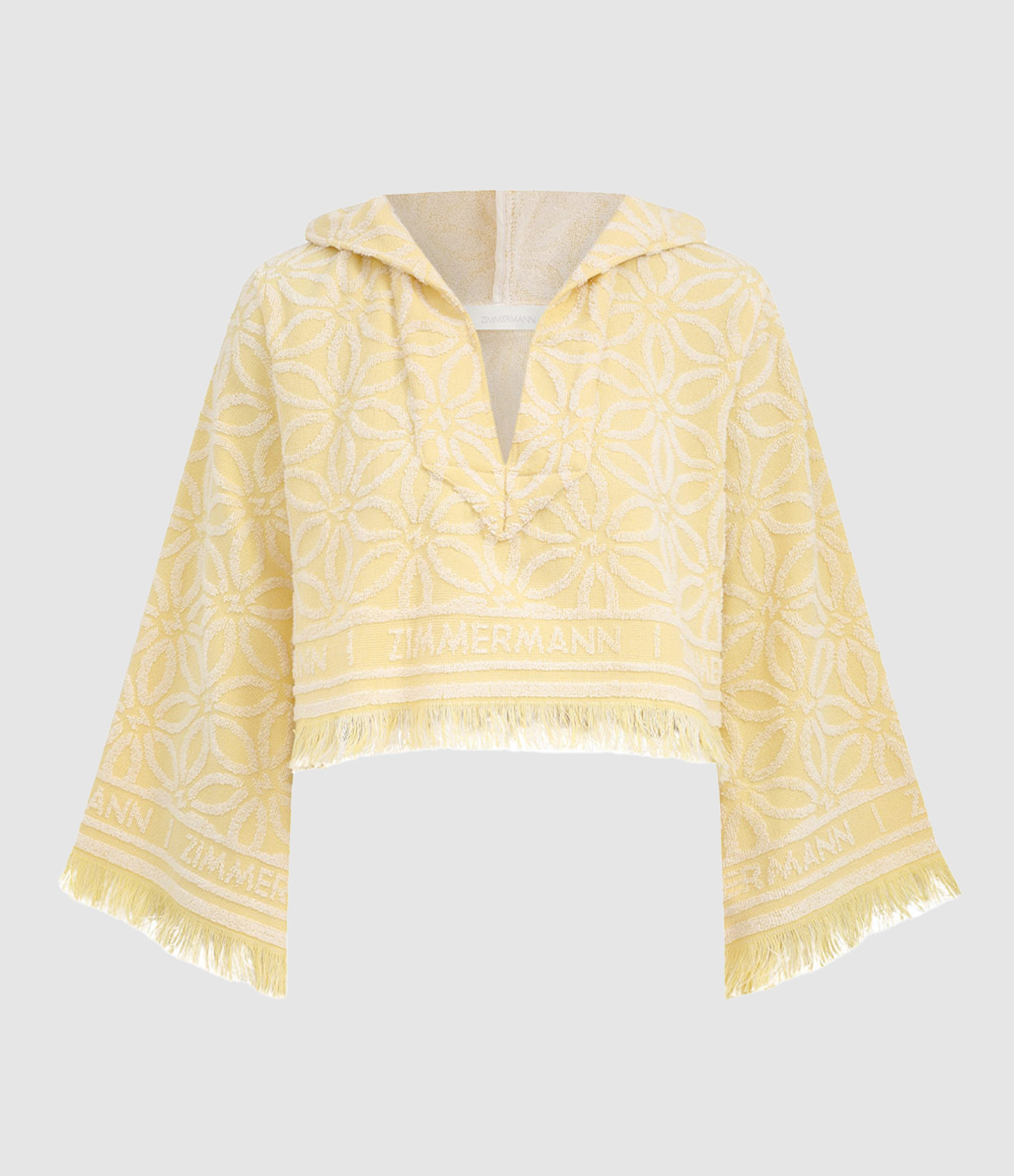 Haut à Capuche Coco  Yellow/Cream