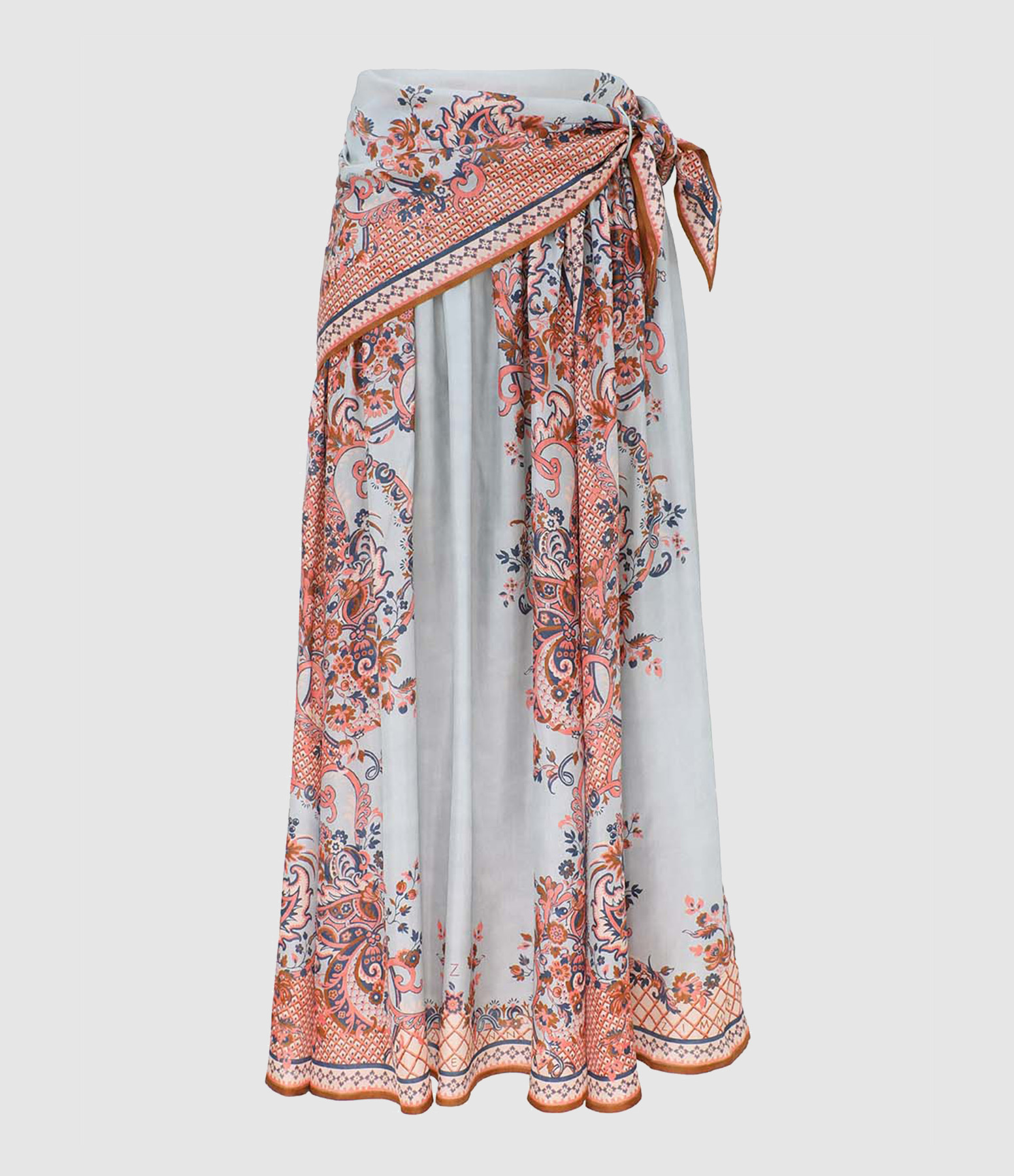 Jupe Blue Paisley Floral