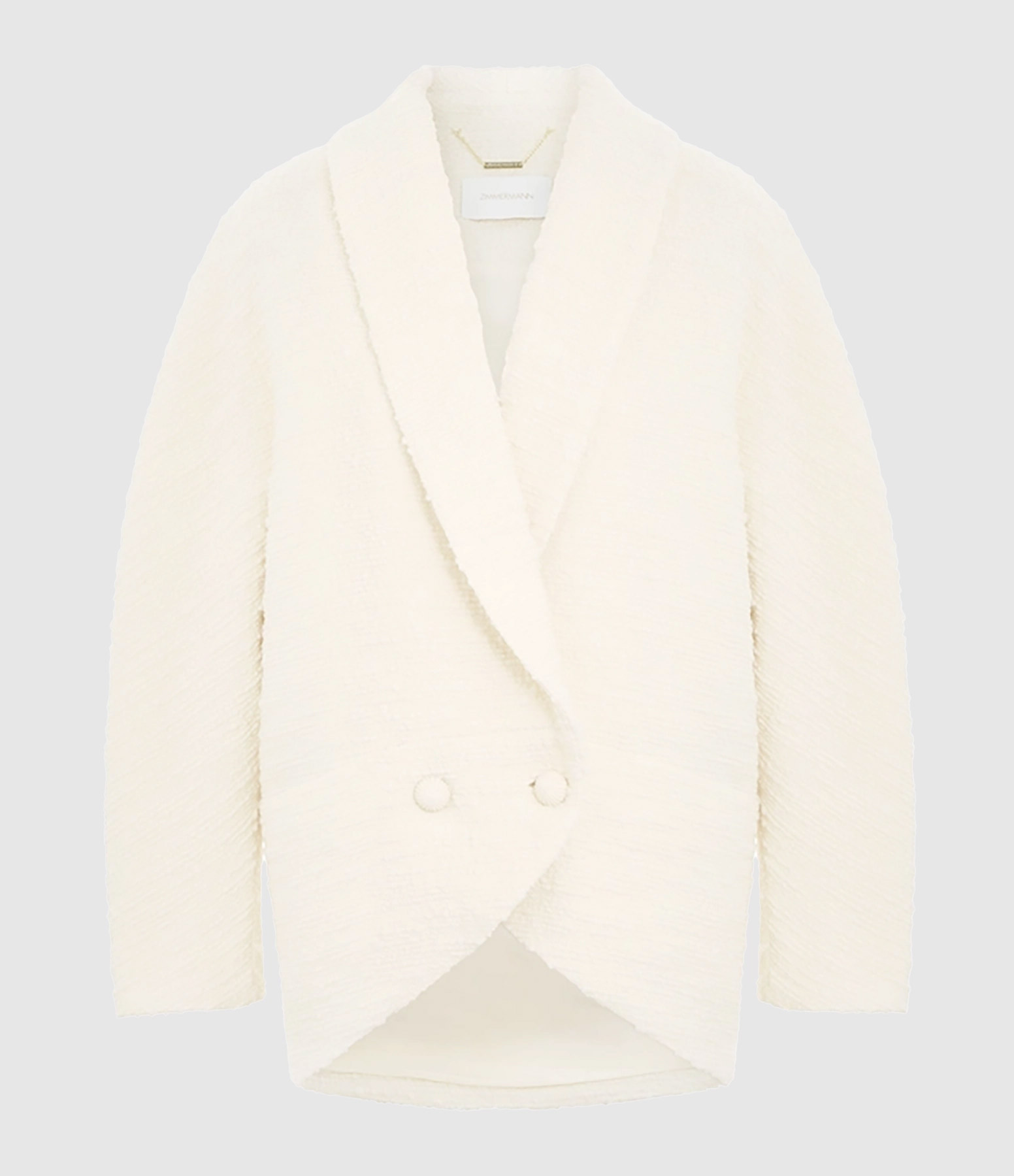 Manteau Luminosity Oversized Crème