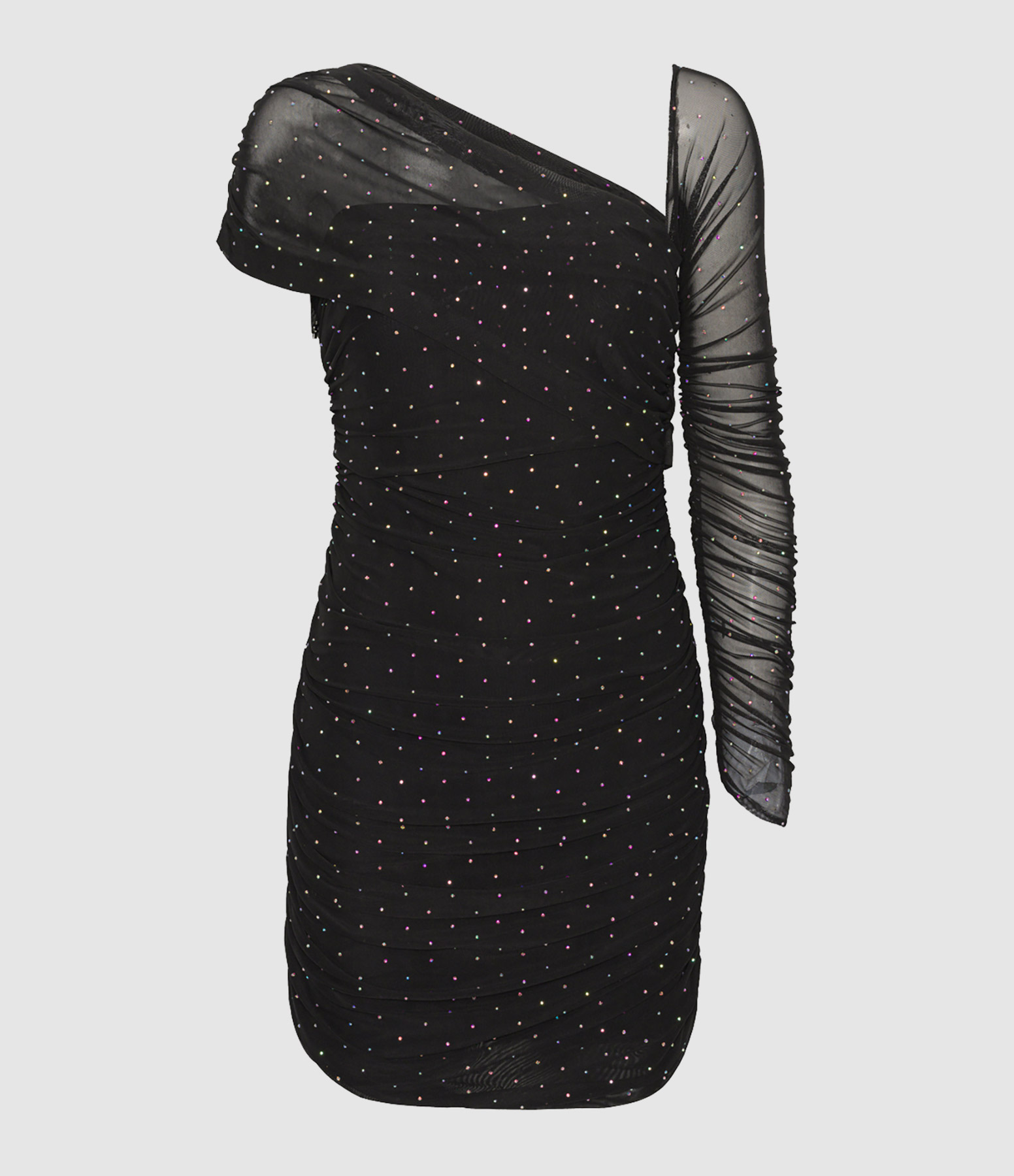 Robe Asymétrique Noire