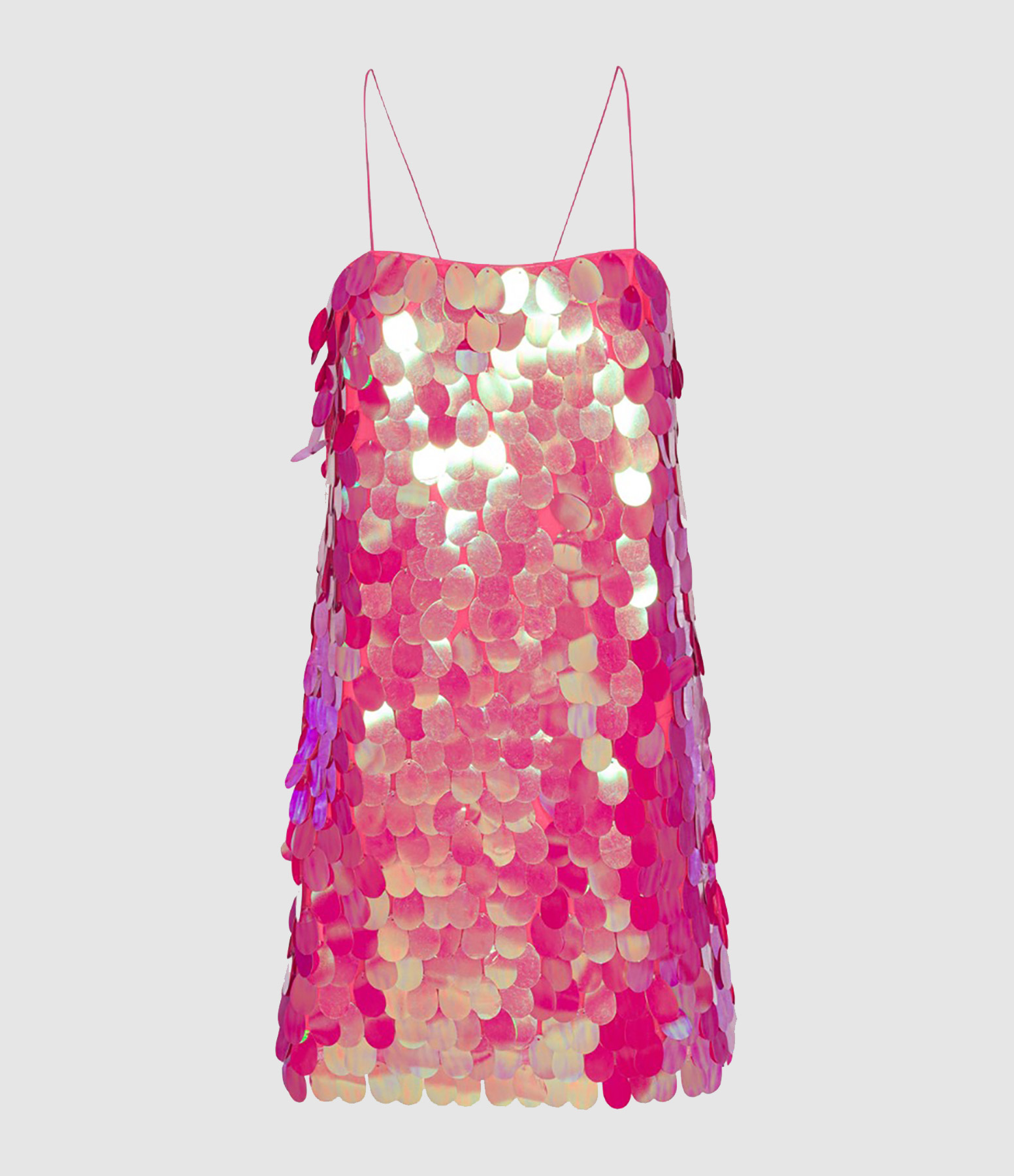 Robe Sequins Pink Glow