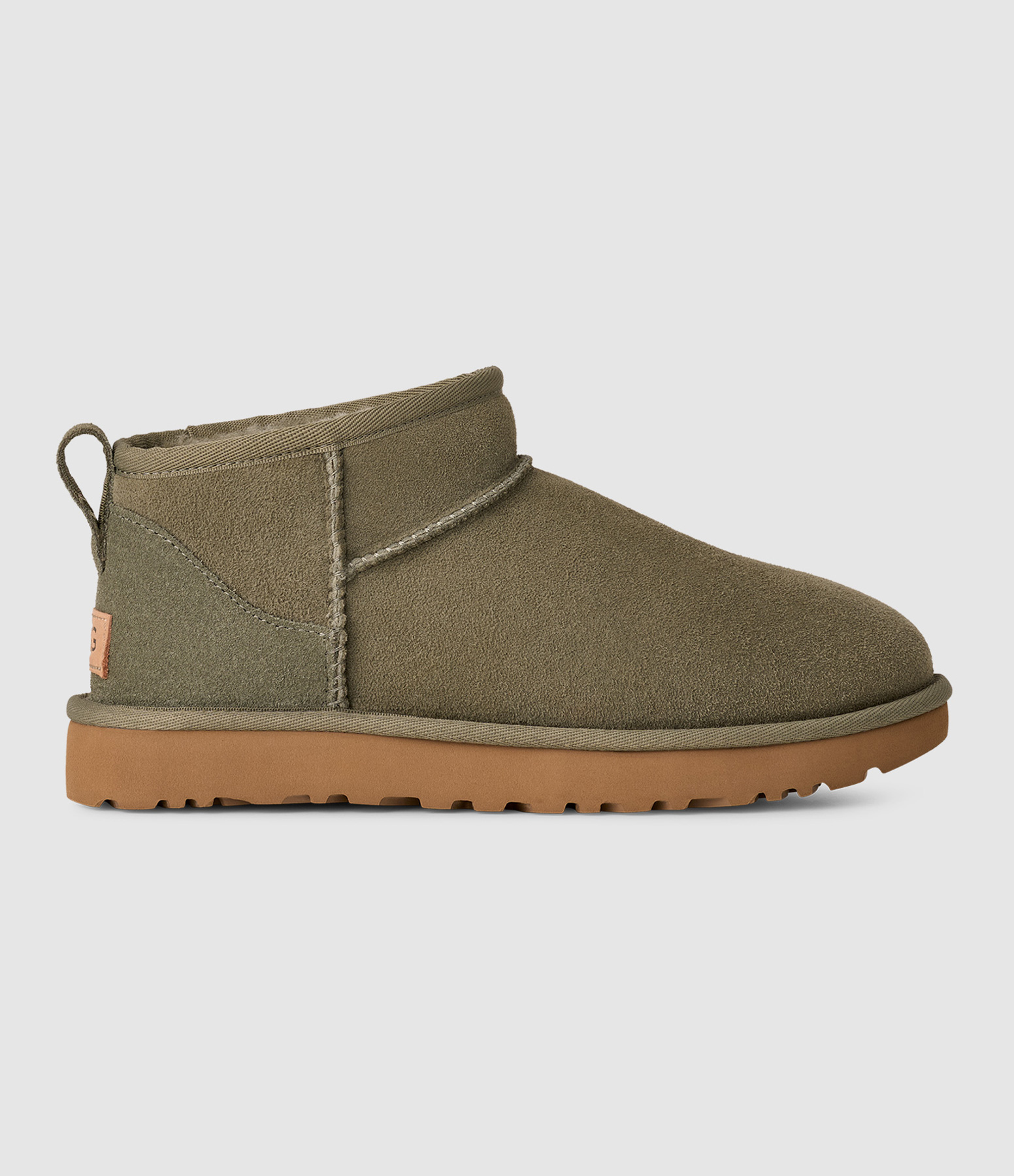 Bottines Classic Ultra Mini Moss Green Amphora