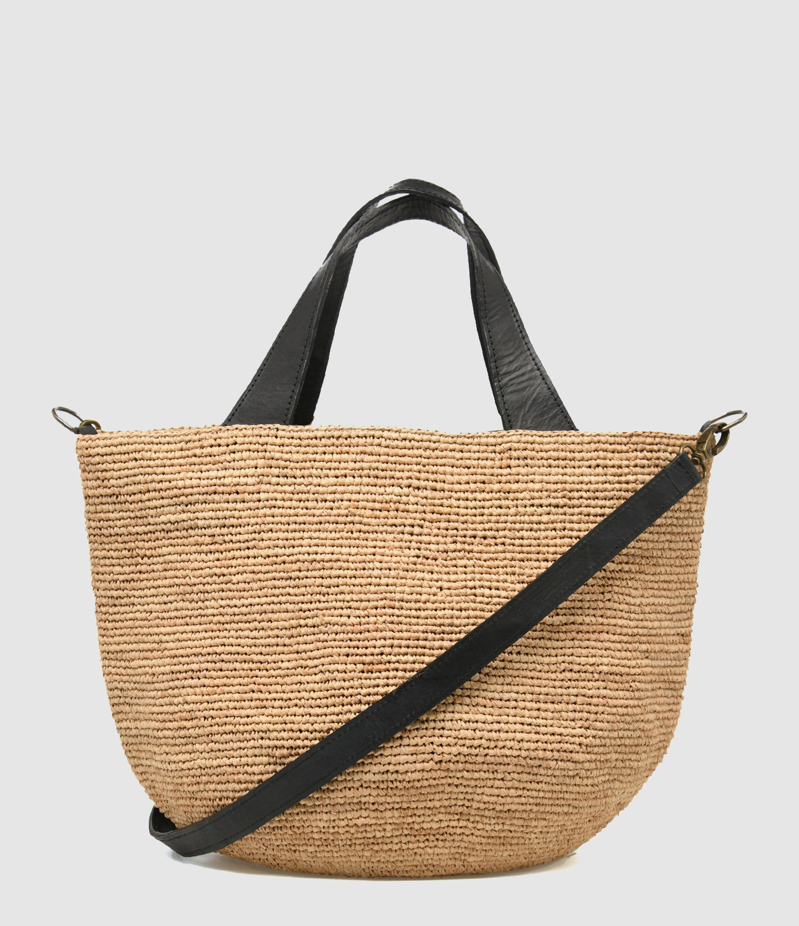 Sac Mirozy Tea & Cuir Noir, Exclusivité Lulli