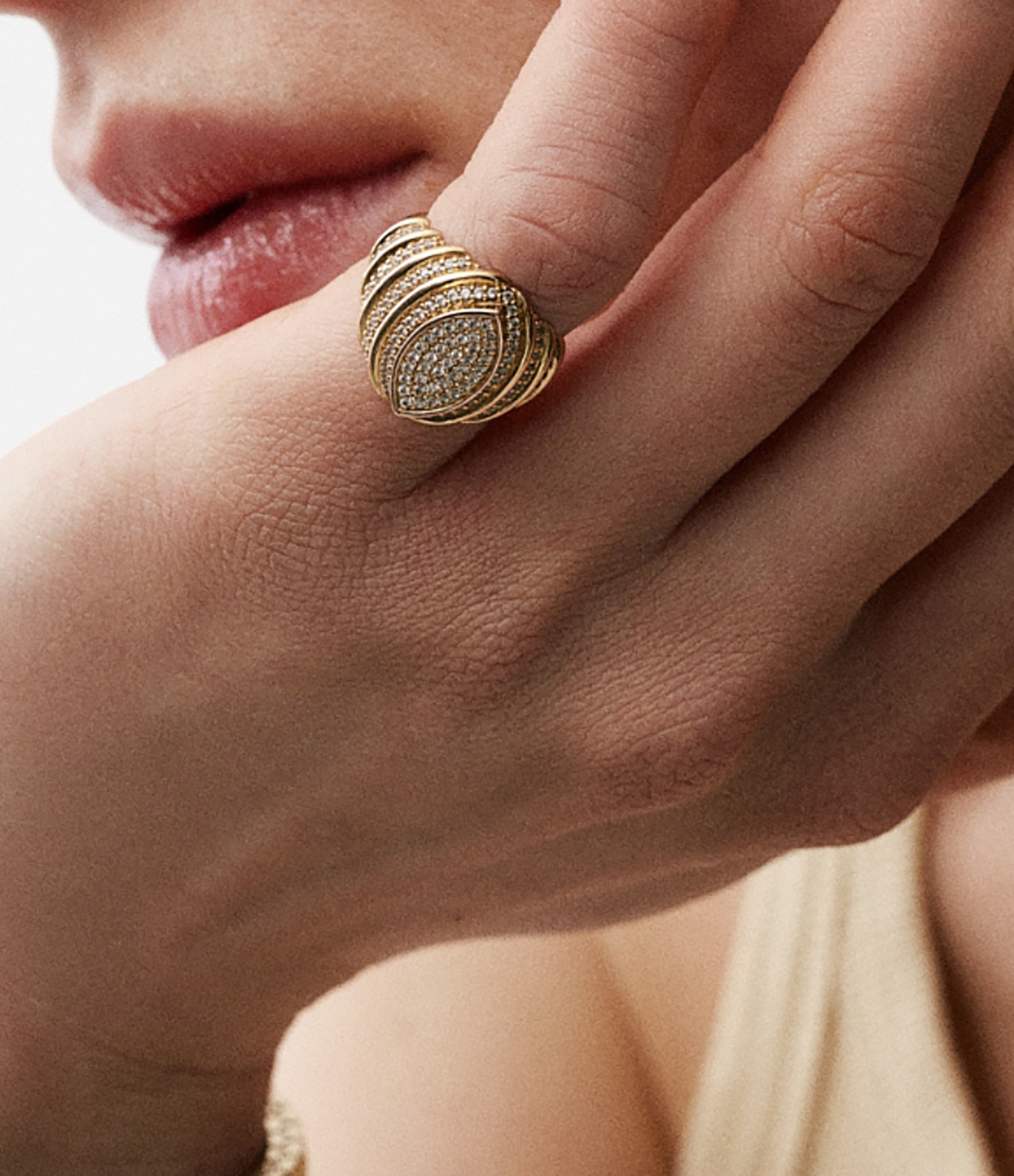 Bague Crown