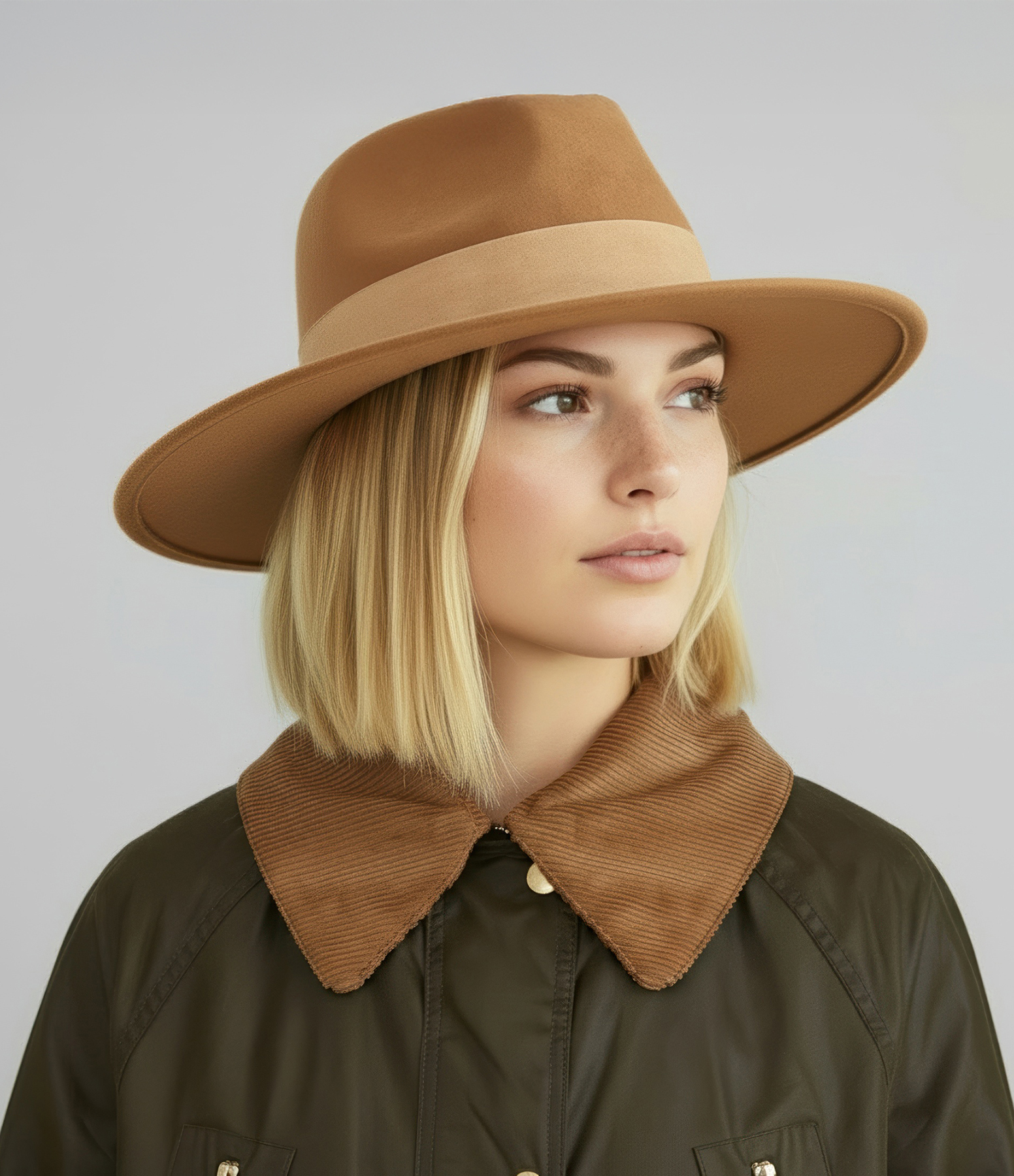 Chapeau Feutre Camel
