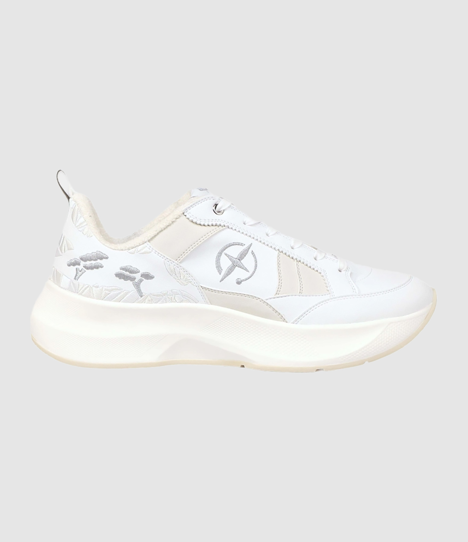 Baskets Calanco T44 Blanc Argent