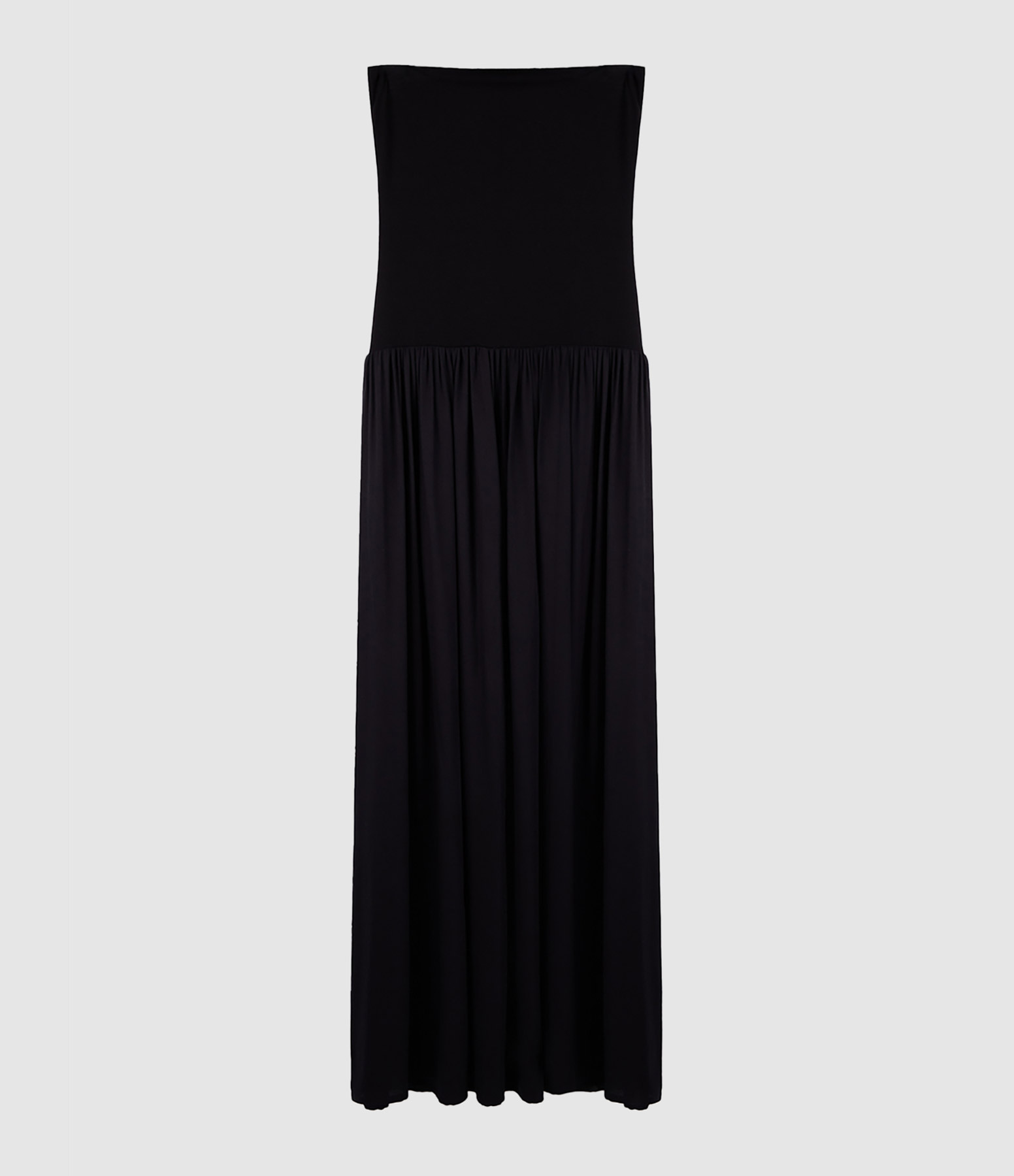 Robe Lyv Bustier Bi matière Noir