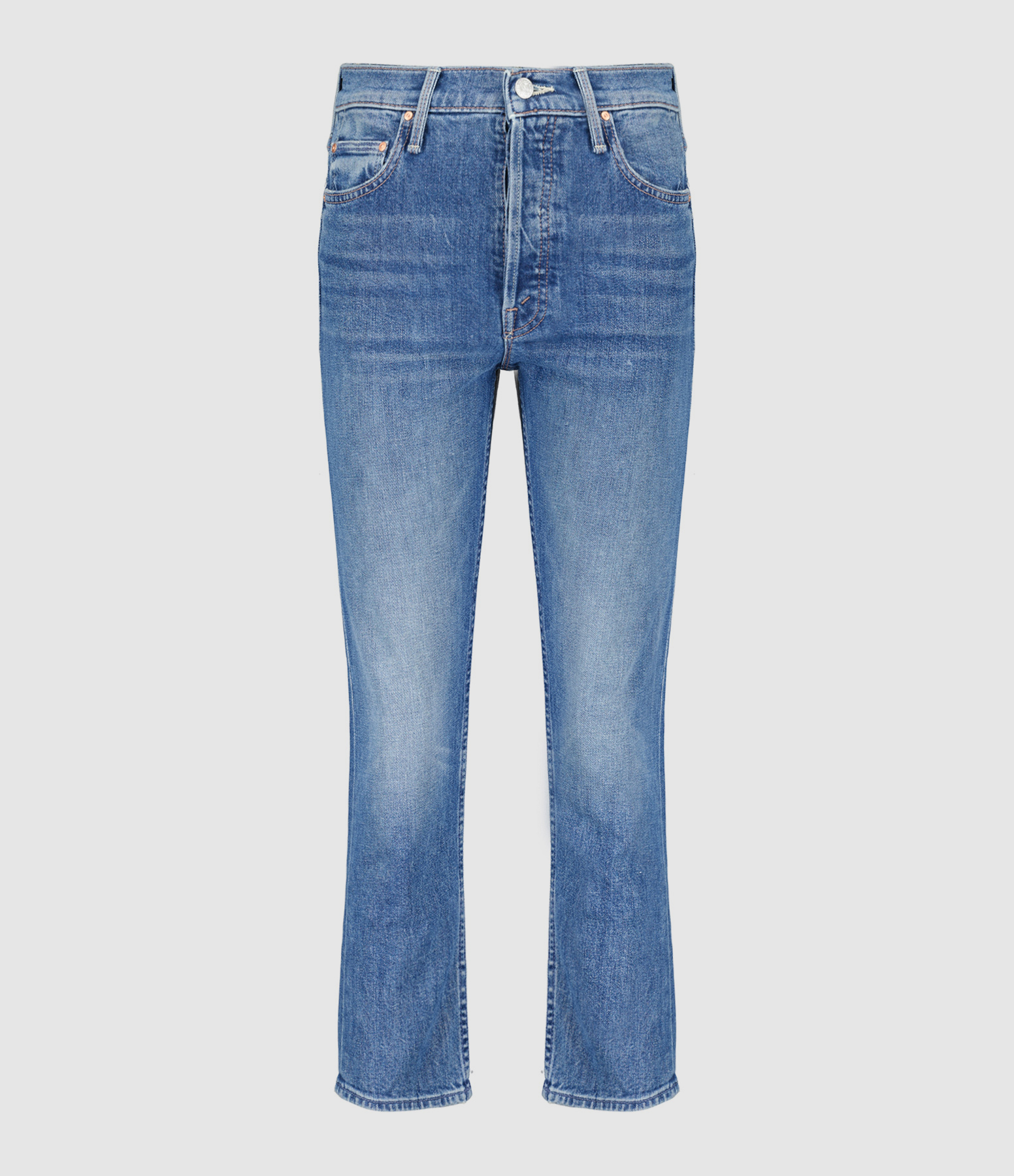 Jean The Tomcat Jean Denim Bleu Kneeling On Stones