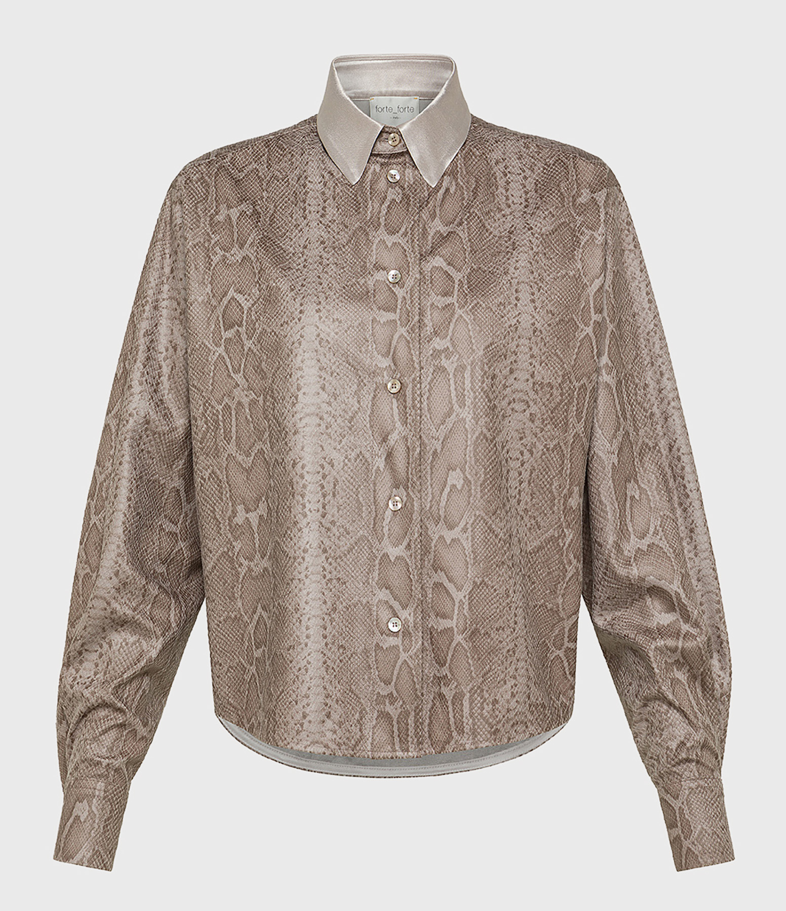 Surchemise Python Print Stone
