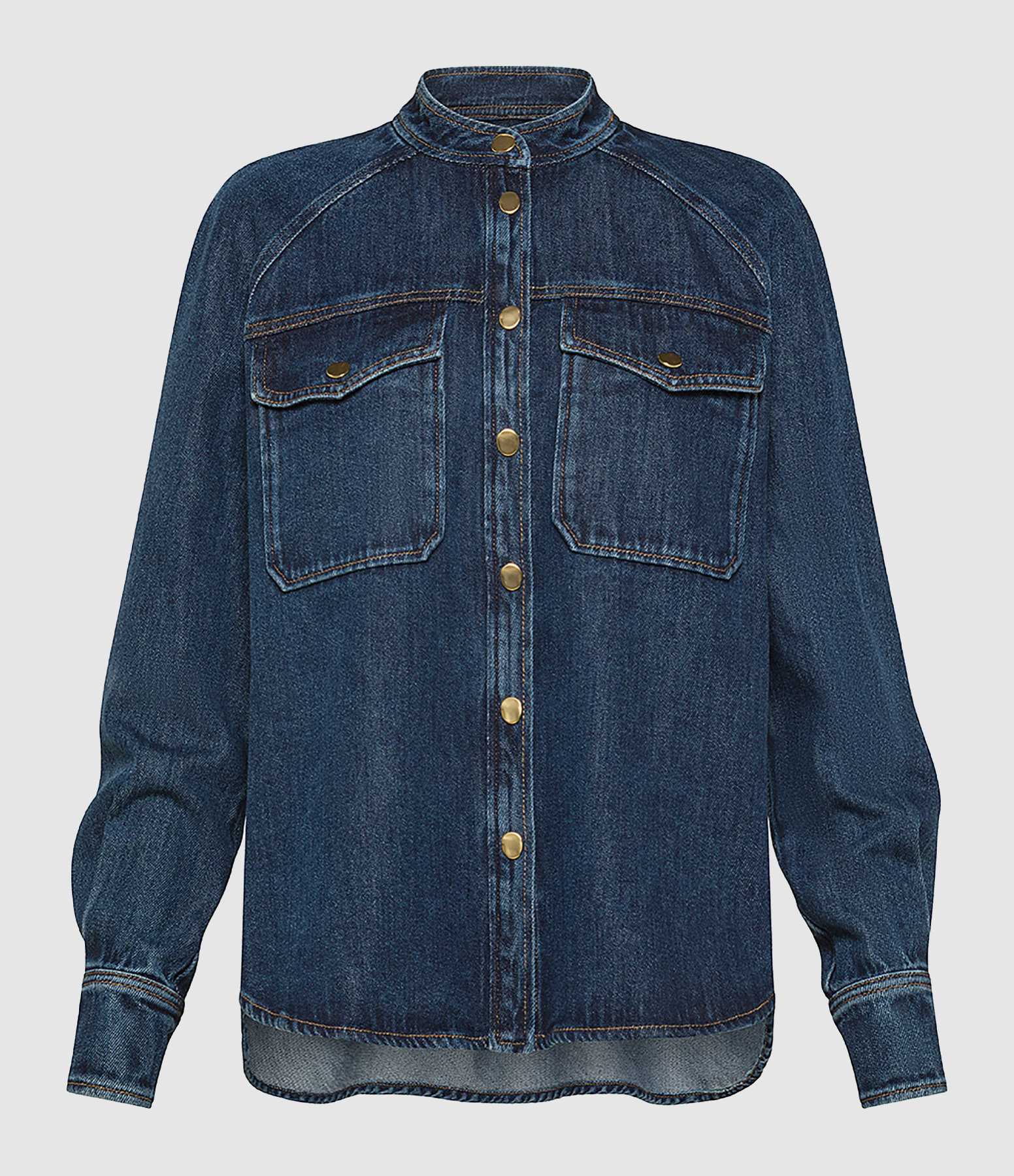 Chemise Cavalry Denim Indaco