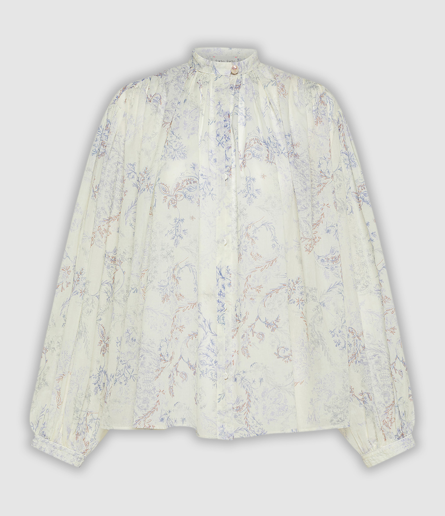 Chemise "nontiscordardime" glicine