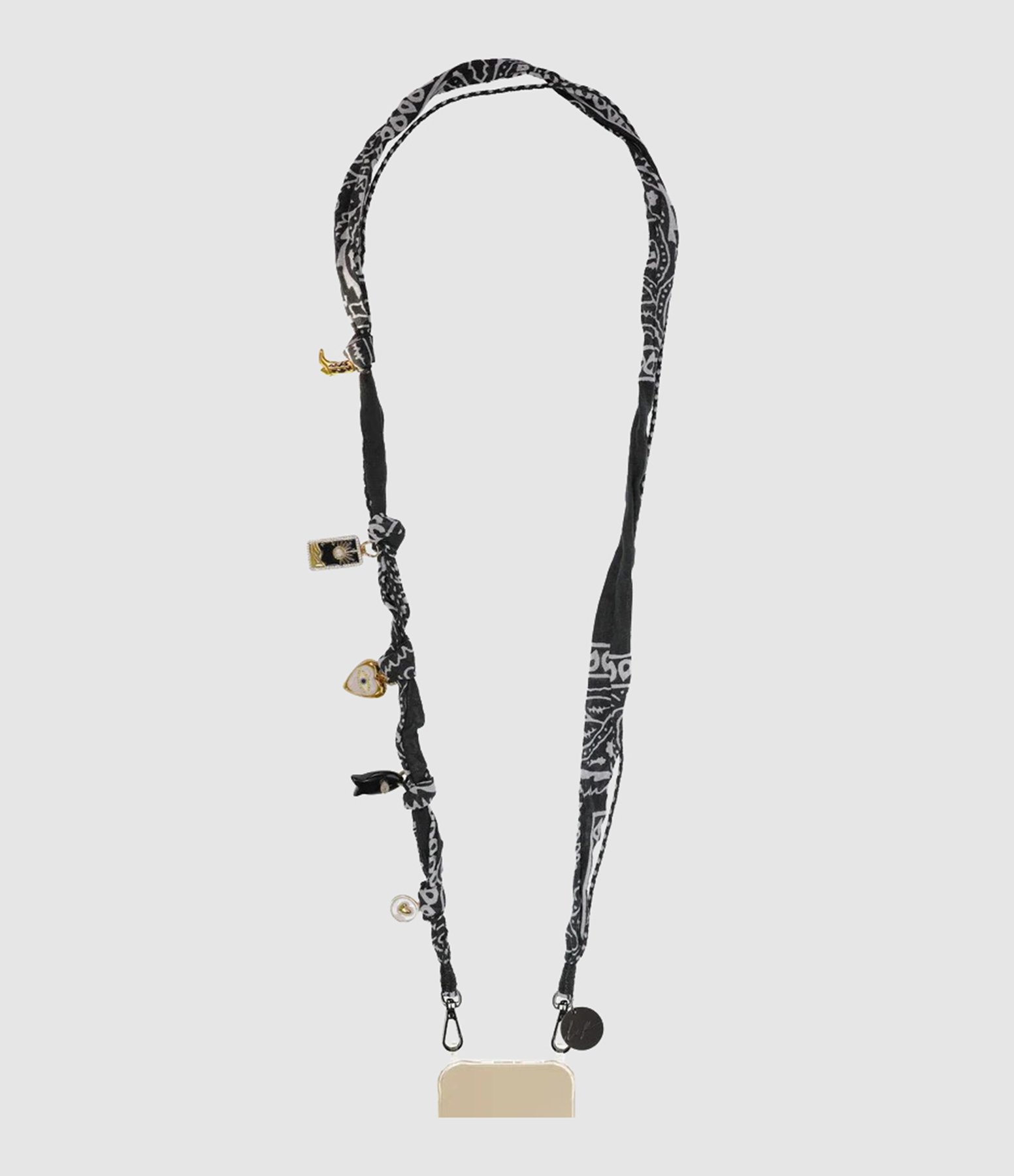 Chaine Longue Laia Bandana Noir