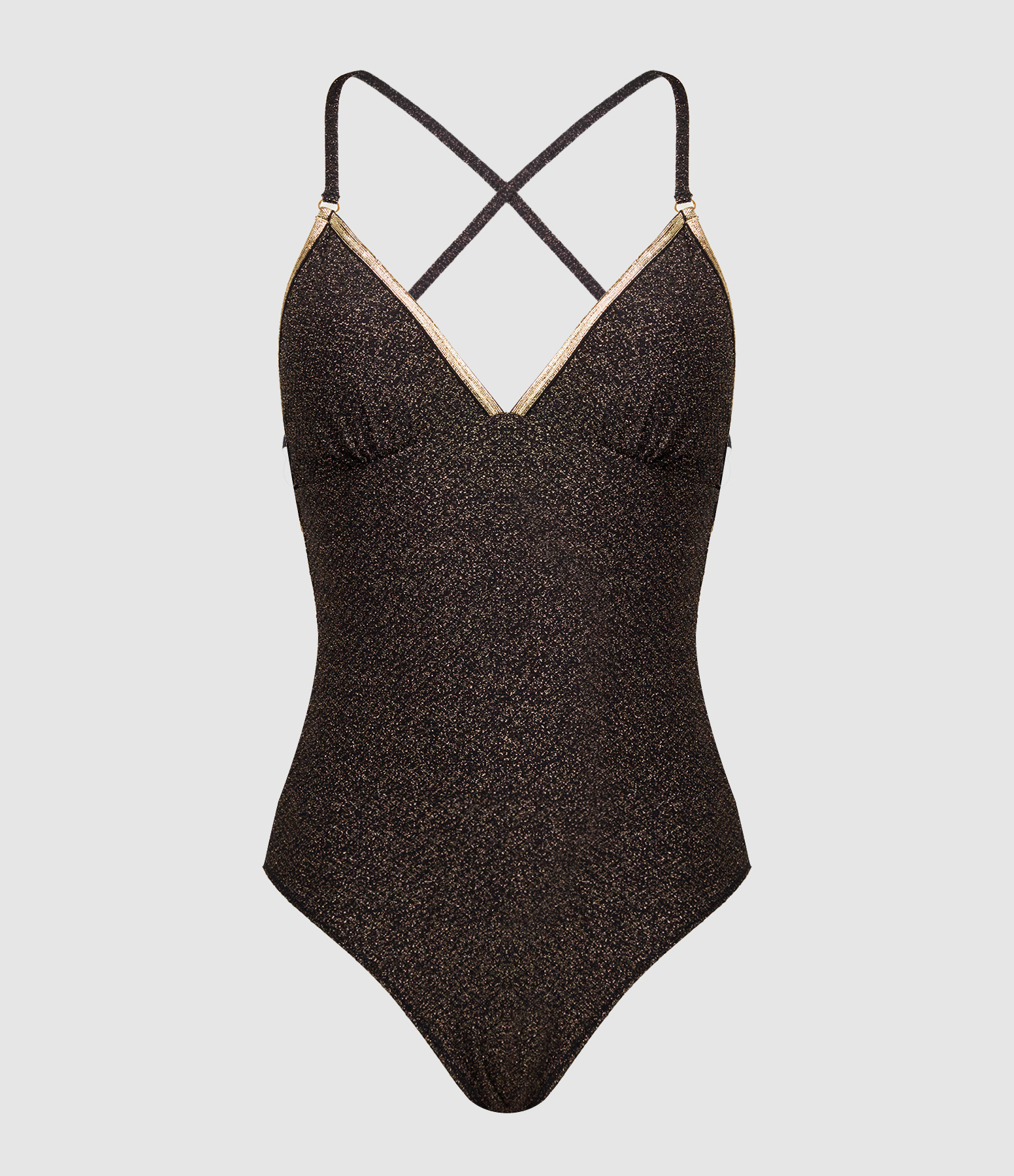 Maillot 1 Pièce Gilda Sparkling Black