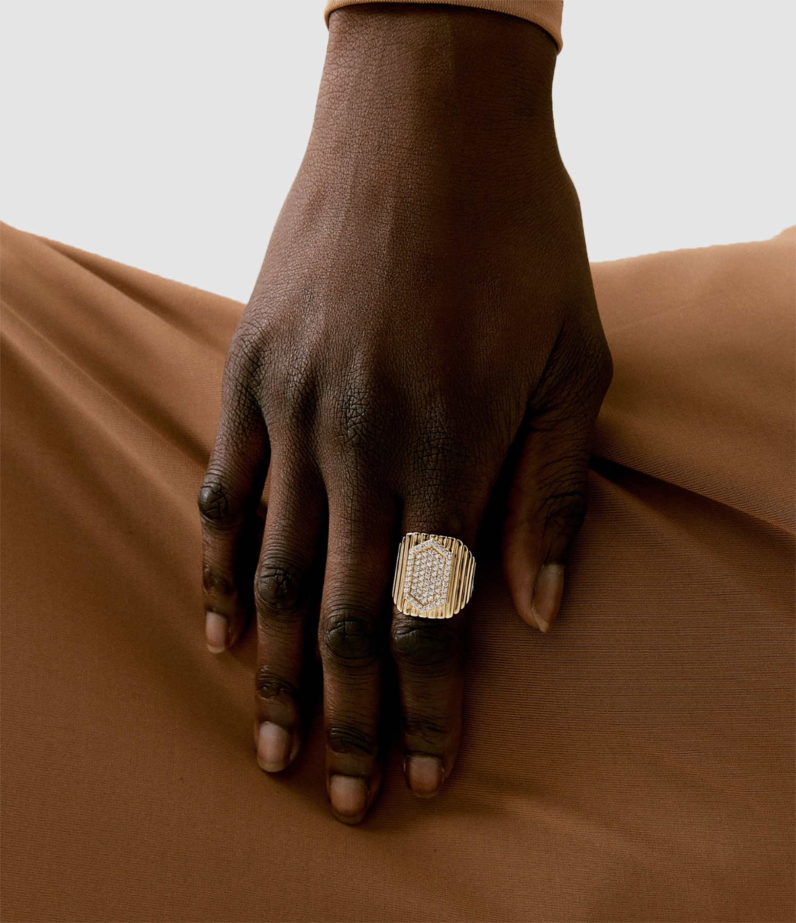 Bague Dynasty Blanc